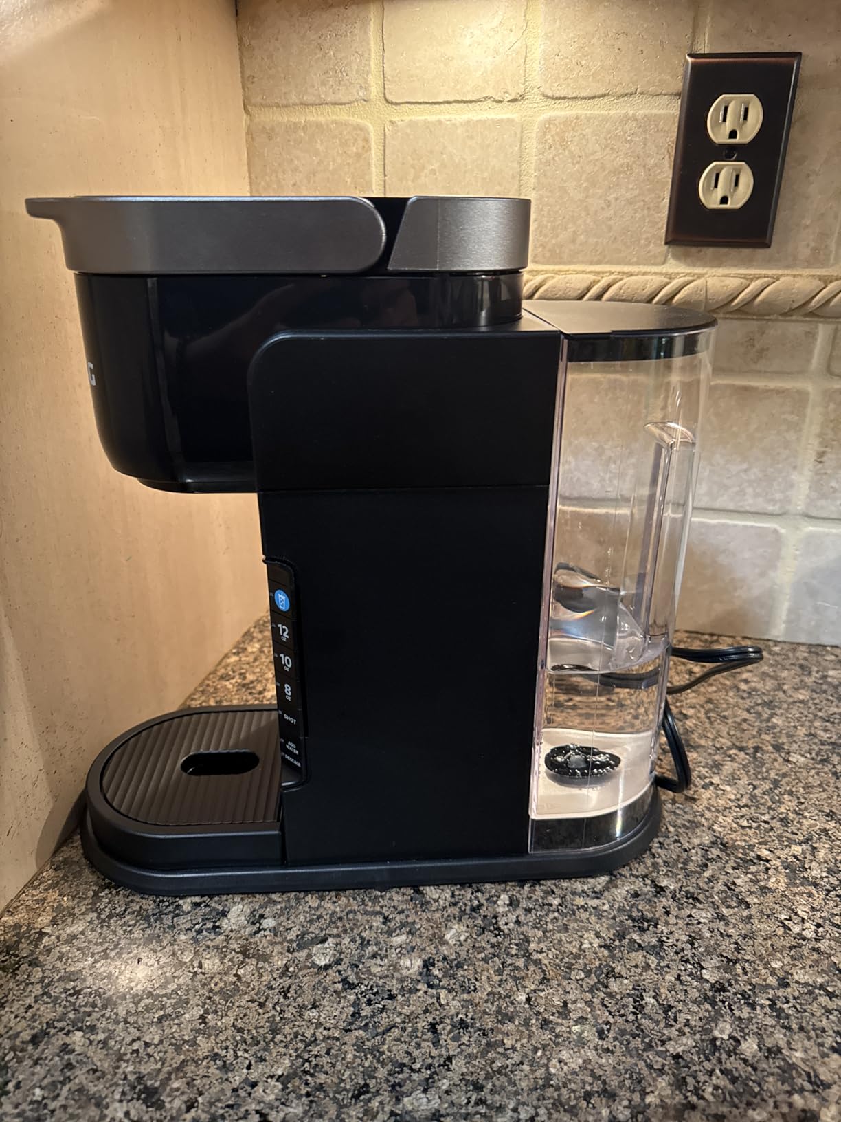 Keurig K-Cafe Barista Bar Single Serve Coffee Maker and Frother, with 3 Brew Sizes, Hot and Cold Coffee Capabilities, 2oz Coffee Shot Button, Black customer photo 2
