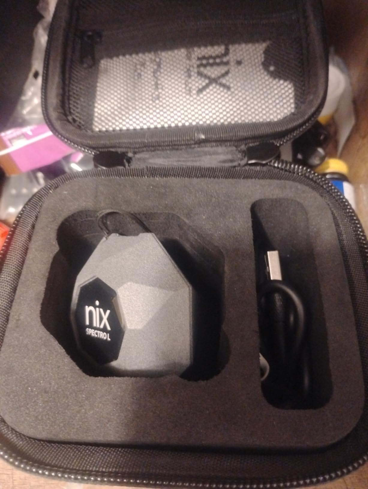 Nix Spectro L Spectrophotometer and Densitometer - Professional Color Matching Technology, Compatibility with 200,000+ Paints, Spectral Data and Delta-E Functionality customer photo 2