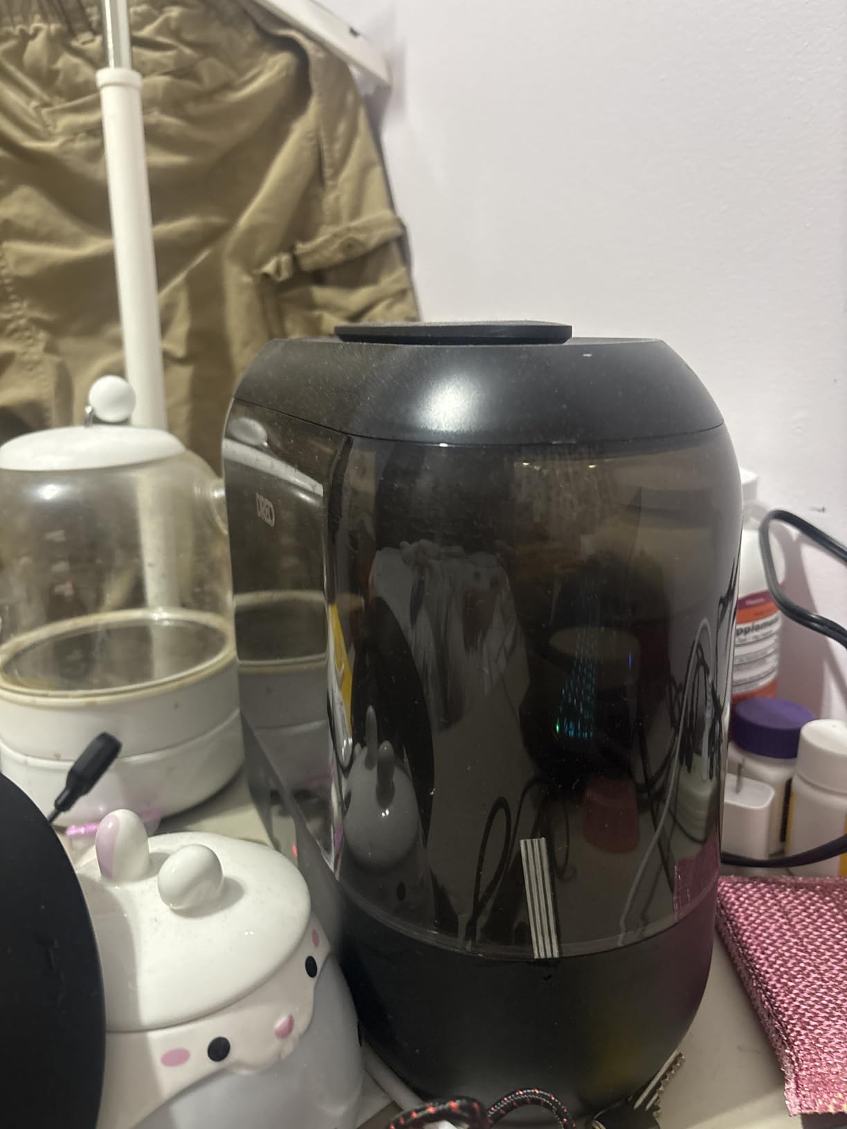 Dreo Smart Humidifiers for Bedroom, Top Fill 4L Supersized Humidifier Large Room with 28 dB, 36H Runtime, Touch/APP/Voice Control, Nightlight, Cool Mist Humidifiers for Baby, Plants, Indoor, White customer photo 2