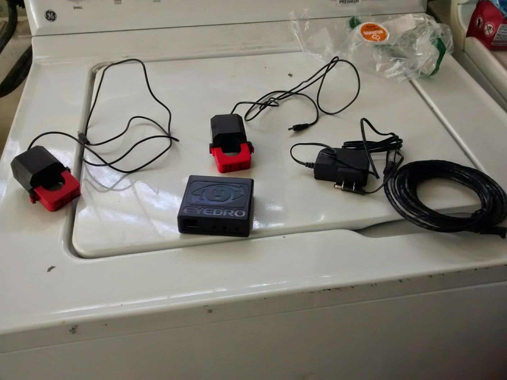 Eyedro Home Energy Monitor - Real-Time Electricity Usage Monitor with Solar Net Metering - Whole House Power Consumption Monitor - WiFi/Ethernet Smart Energy Meter with Reports & History, 2 Sensors customer photo 1