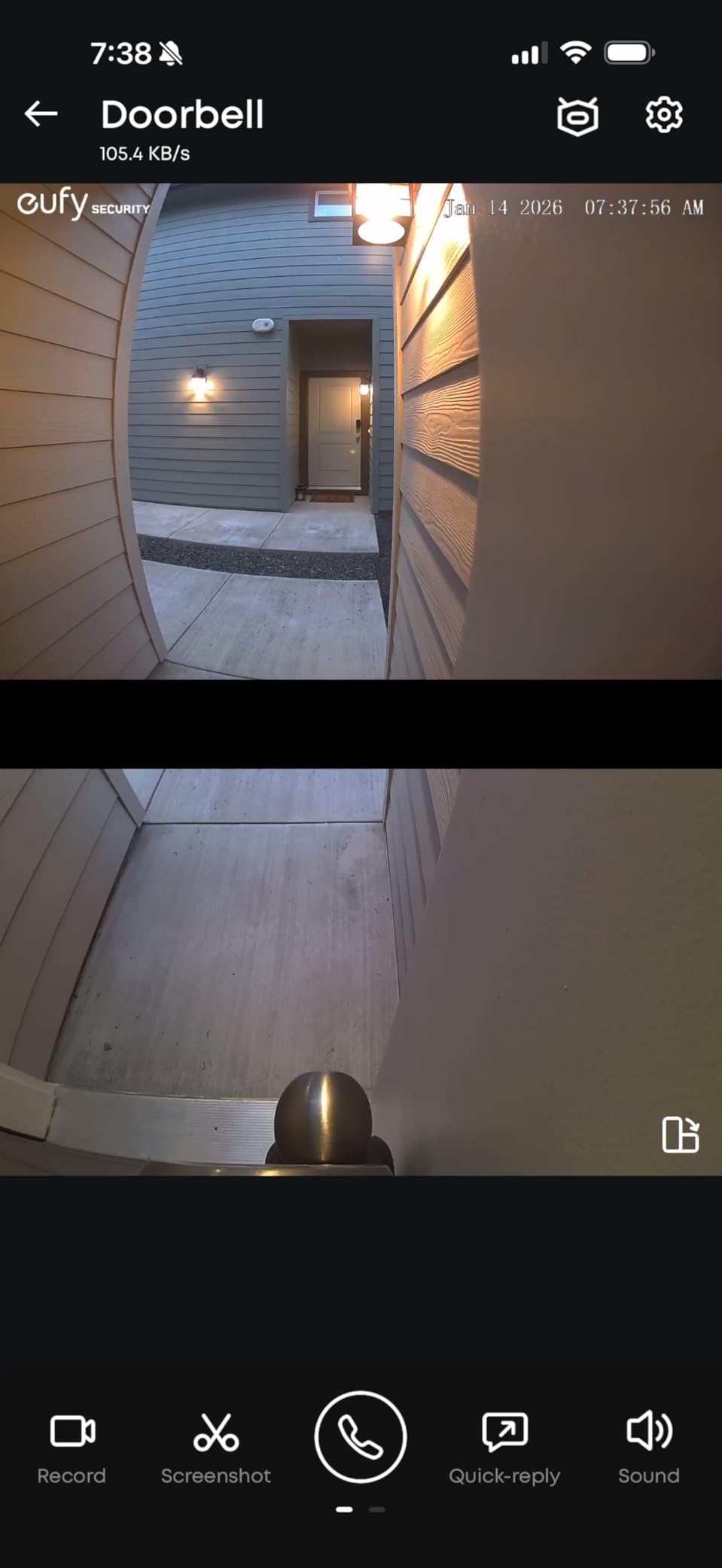 eufy Security Video Doorbell E340, 2K Full HD Dual Cameras & Head-to-Toe View, Doorbell Camera Wireless & Wired, Delivery Guard, Color Night Vision, Two-Way Talk, Motion Detection, No Monthly Fee customer photo 2