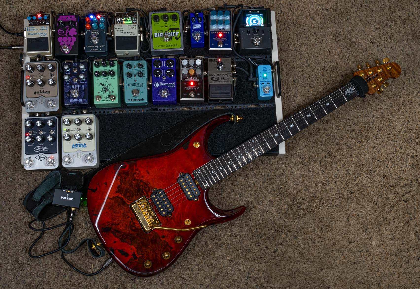 Walrus Audio Guitar and Bass Strobe Tuner Guitar Pedal with Backlight LCD (900-1083) customer photo 1