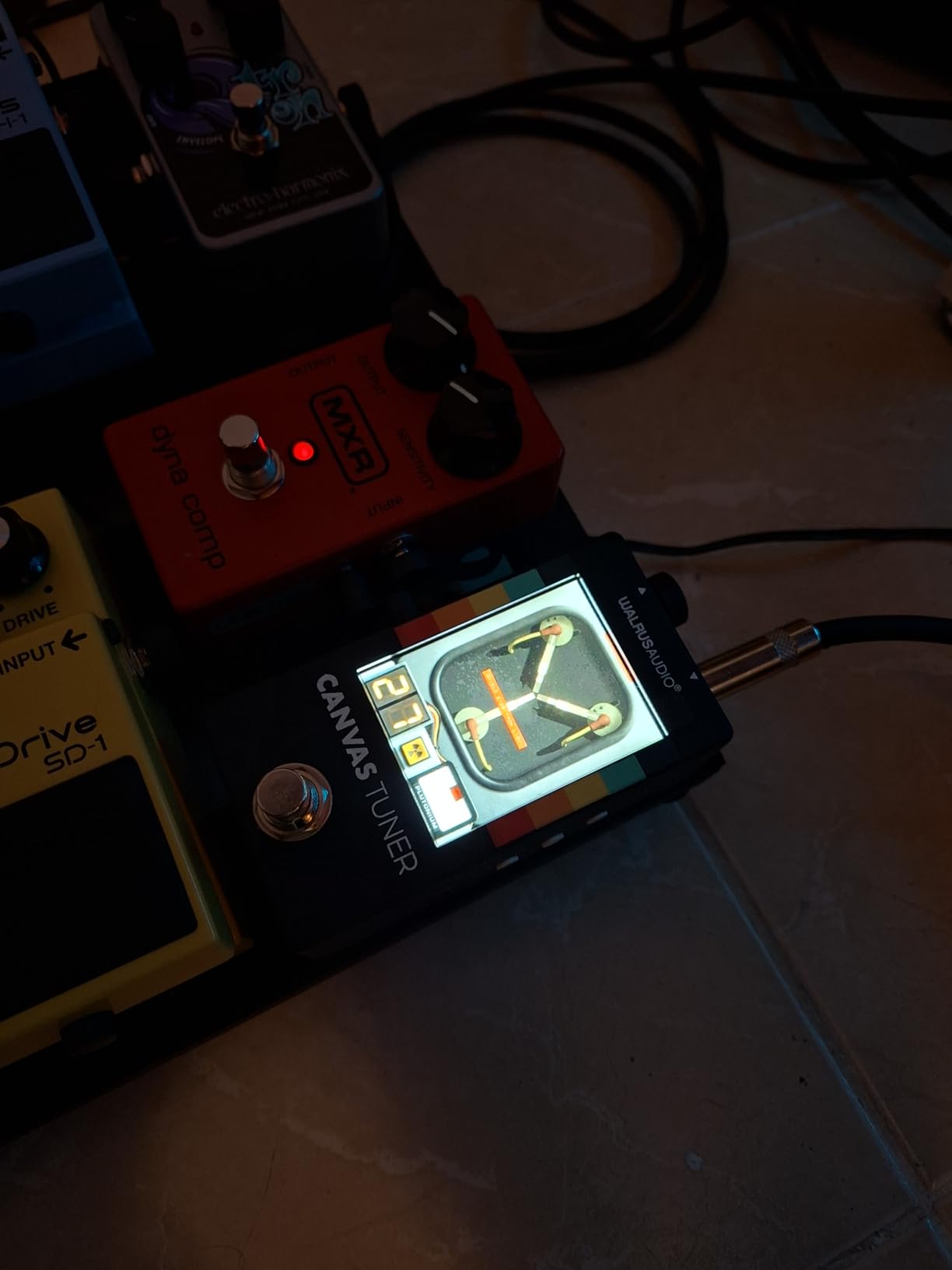 Walrus Audio Guitar and Bass Strobe Tuner Guitar Pedal with Backlight LCD (900-1083) customer photo 2
