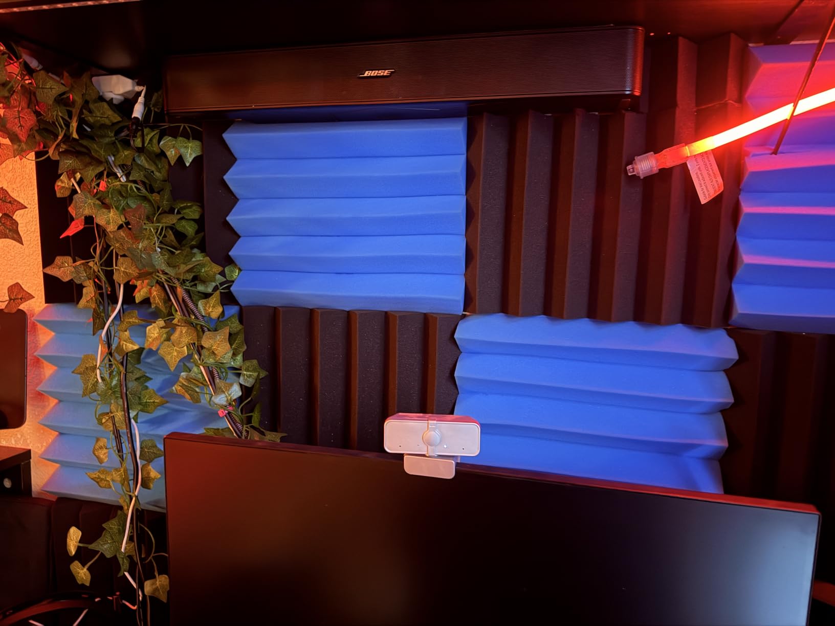 Acoustic Foam Panels Sound Absorbing 12 Pack - 1