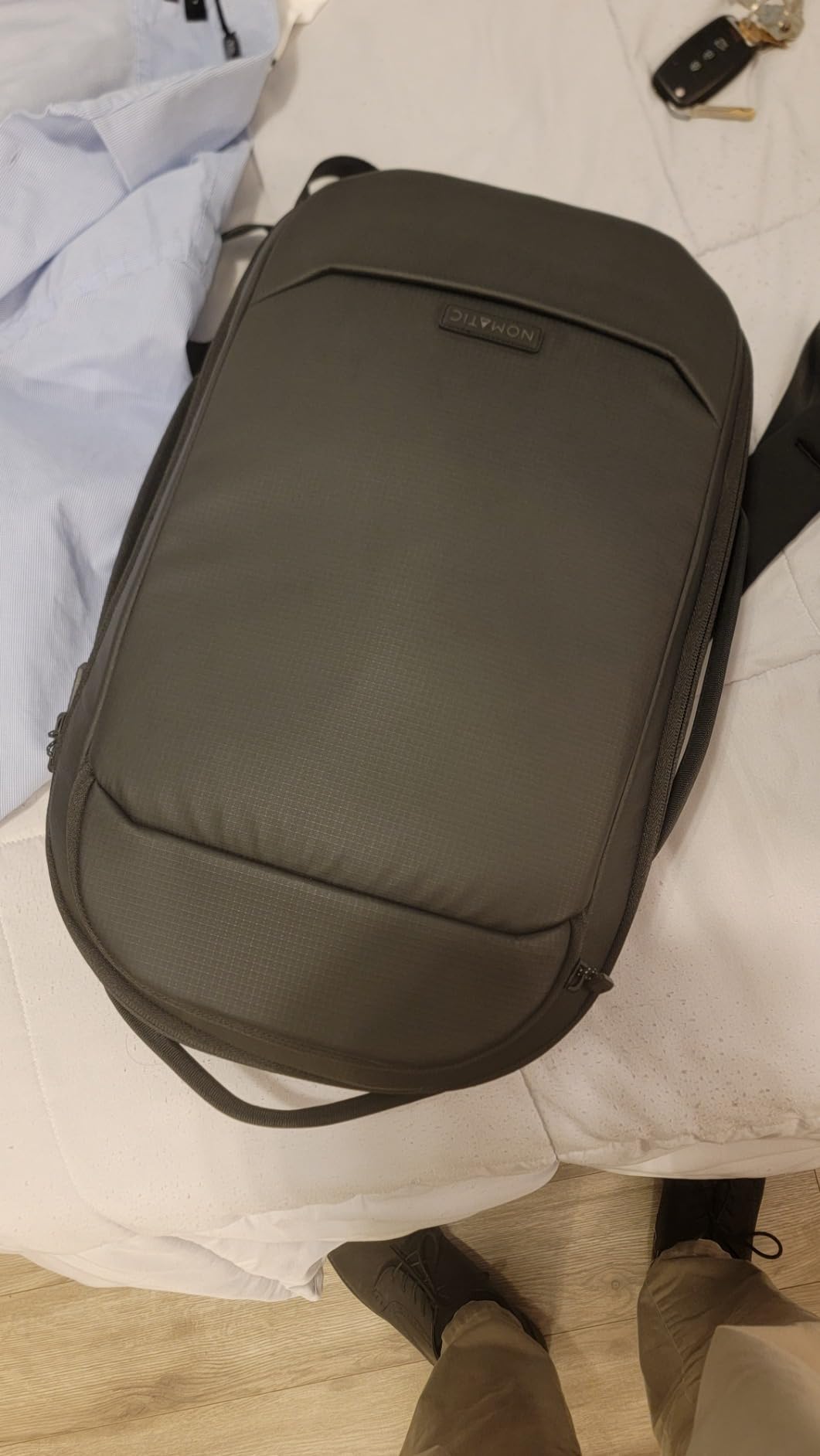 NOMATIC Navigator RS Pack - 15L w/ 6L Built-In Expansion - Water Resistant Coated Ripstop - Anti Theft Backpack - Laptop Bag - Computer Backpack customer photo 2