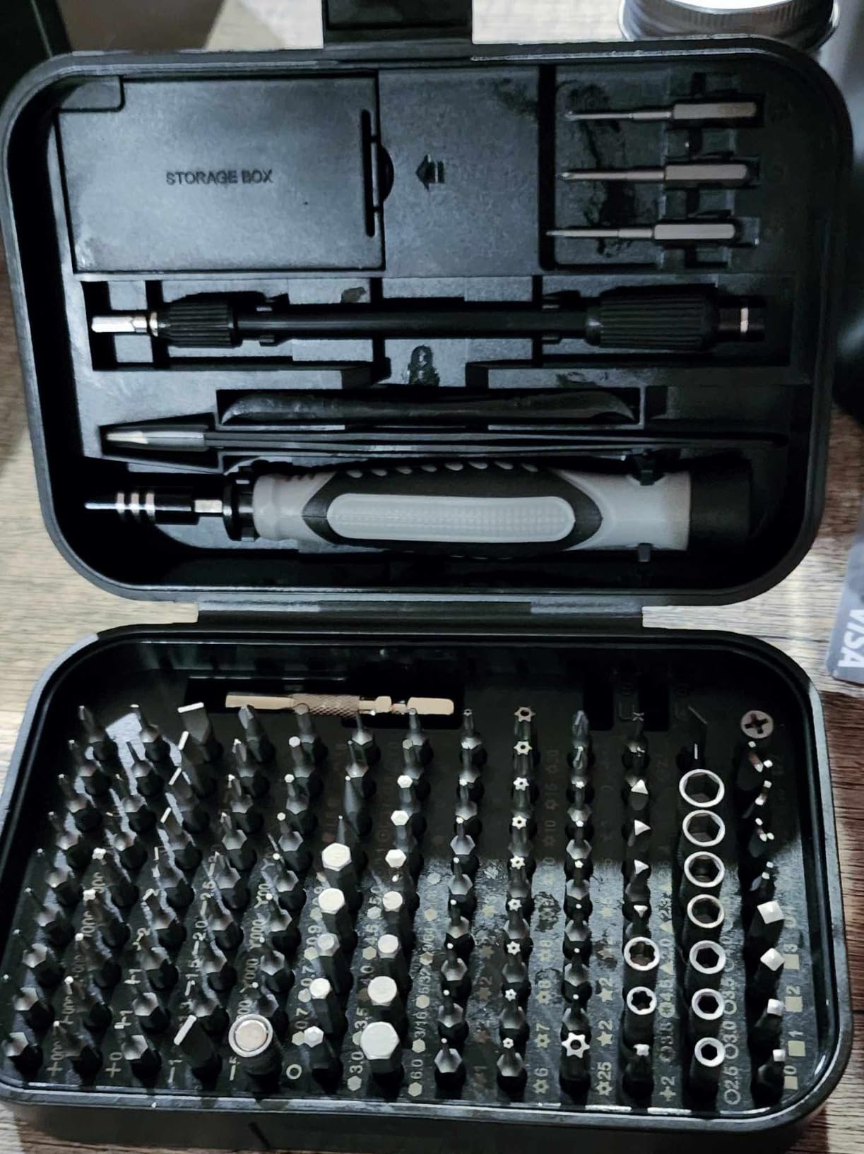 Precision Screwdriver Set, SOONAN 150 in 1 Electronics Tool Kit with 120 Bits Magnetic customer photo 2