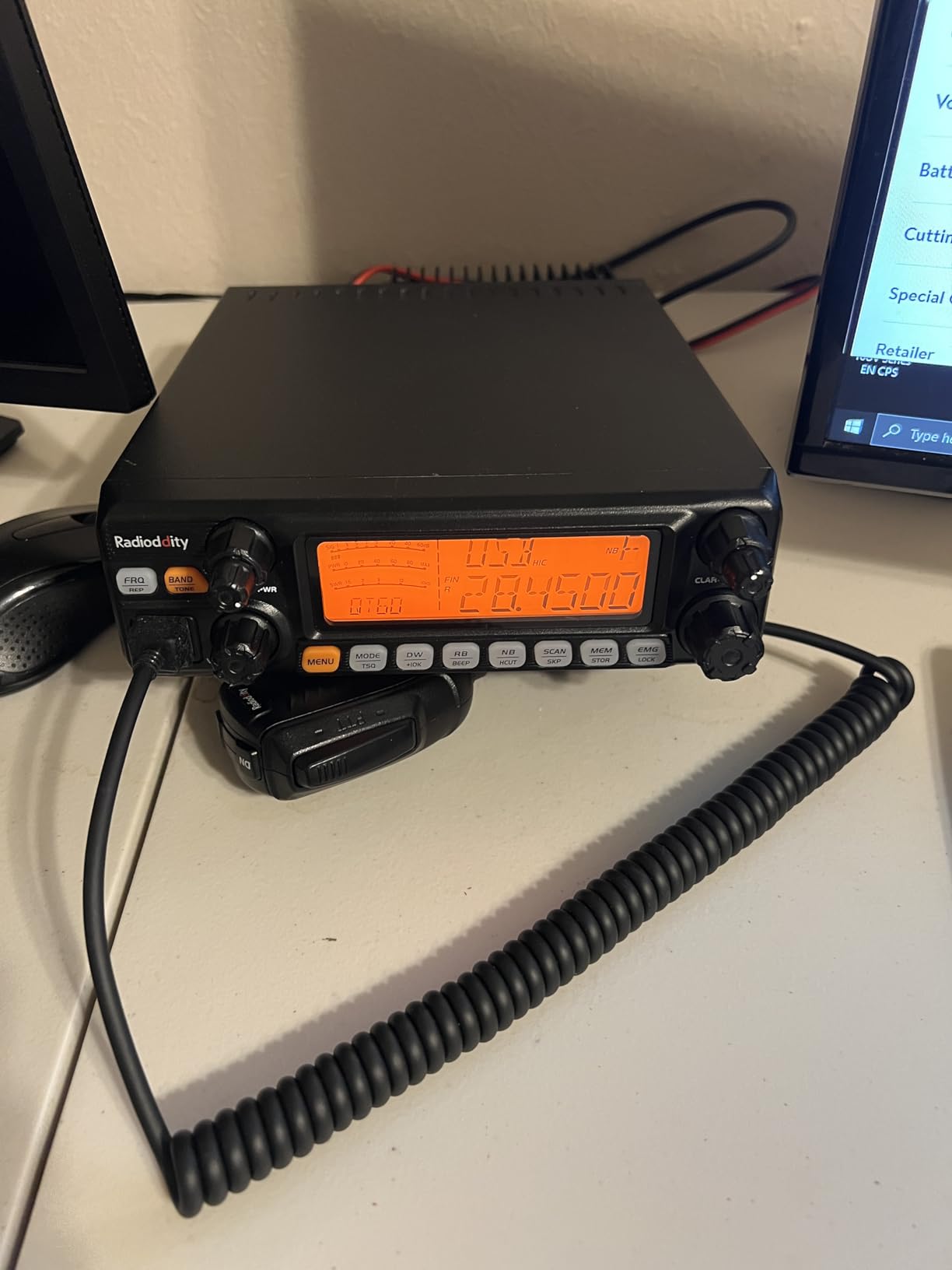 Radioddity QT60 Pro 10 Meter Radio SSB, AM, FM, PA, 60W High Power Amateur Ham Mobile Transceiver customer photo 1