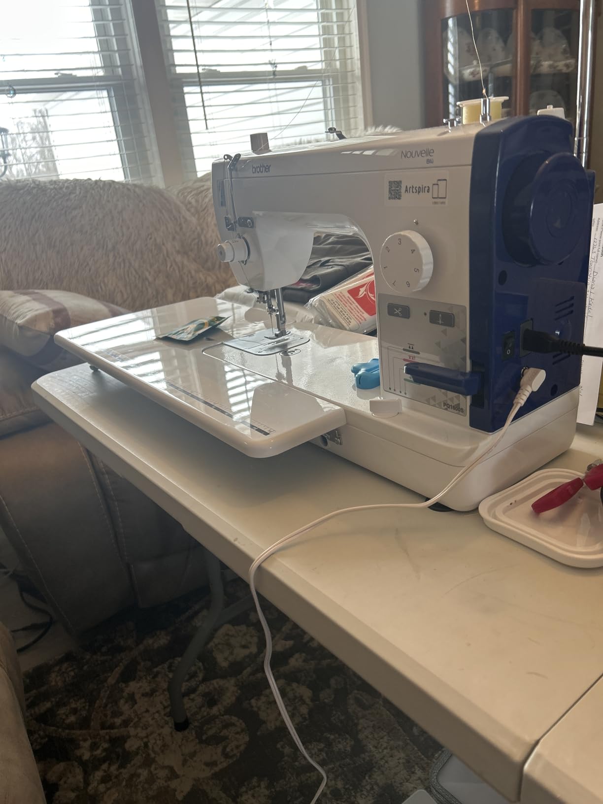 Brother PQ1600S High-Speed Straight Stitch Sewing & Quilting Machine customer photo 1