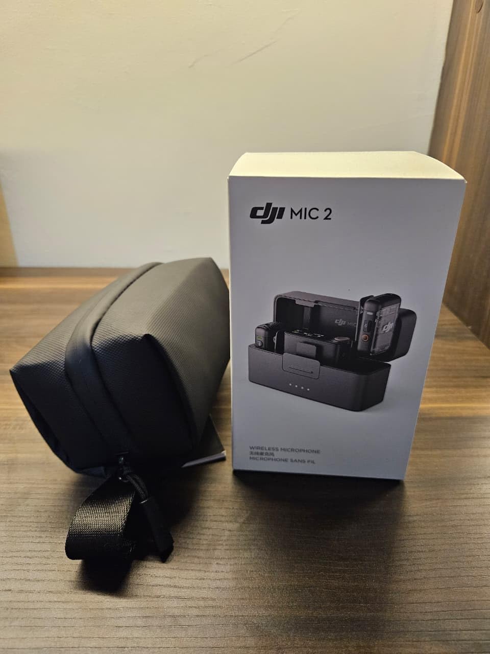 DJI Mic 2 (2 TX + 1 RX + Charging Case), Wireless Lavalier Microphone, Intelligent Noise Cancelling, 32-bit Float Internal Recording, 820 ft.(250m) Range, Microphone for iPhone, Android, Camera customer photo 2