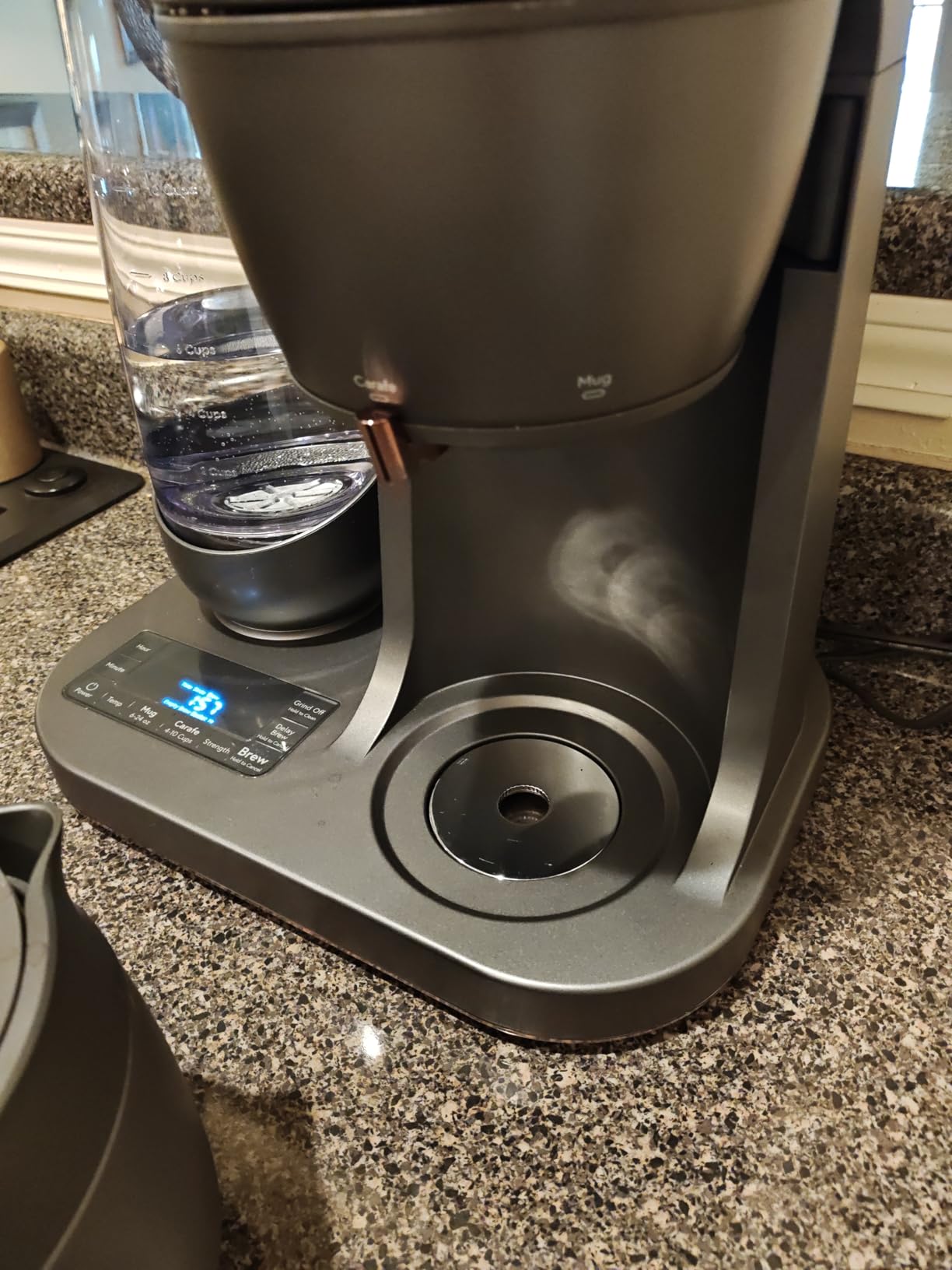 Café Specialty Grind and Brew Coffee Maker, Single-Serve Option, 10-Cup Thermal Carafe, WiFi Enabled Technology, Smart Home Kitchen Essentials, SCA Certified, Barista-Quality Brew, Matte Black customer photo 1