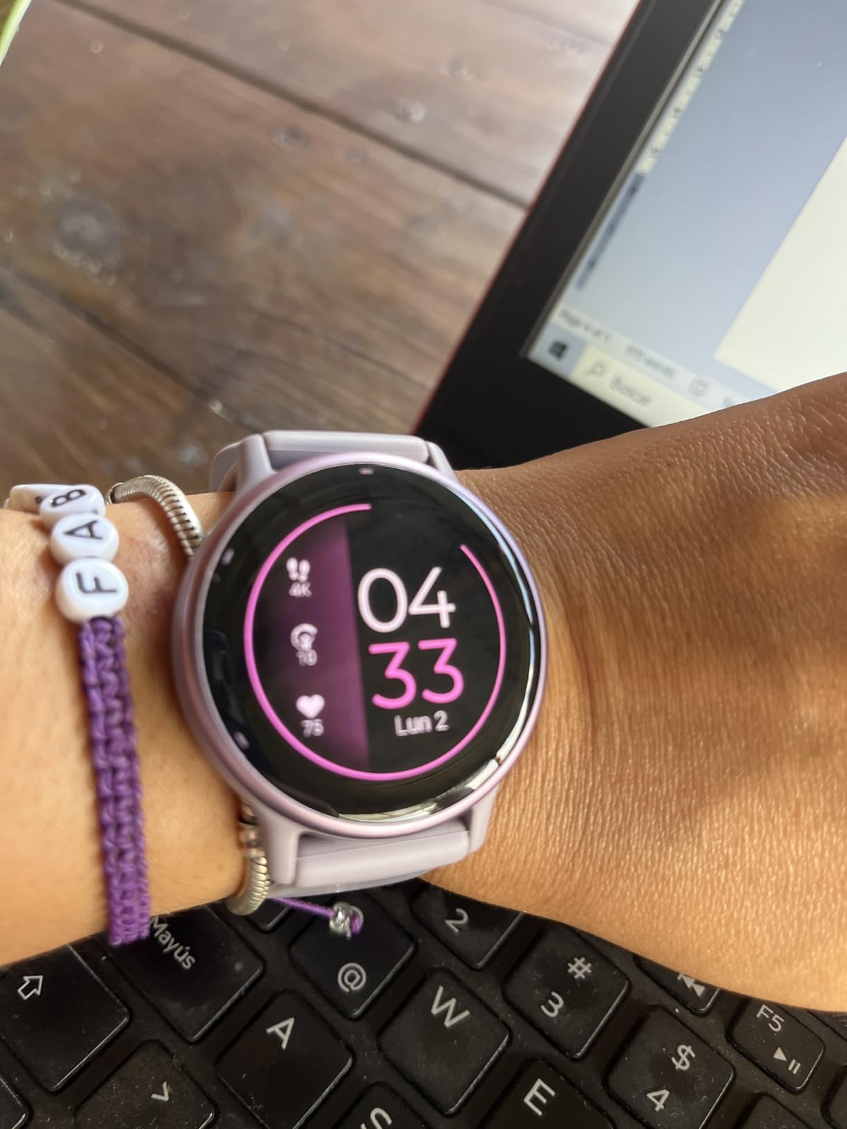 Garmin Vivoactive 5, Health and Fitness GPS Smartwatch, AMOLED Display, Up to 11 Days of Battery, Slate Aluminum Bezel with Black Case and Silicone Band customer photo 2