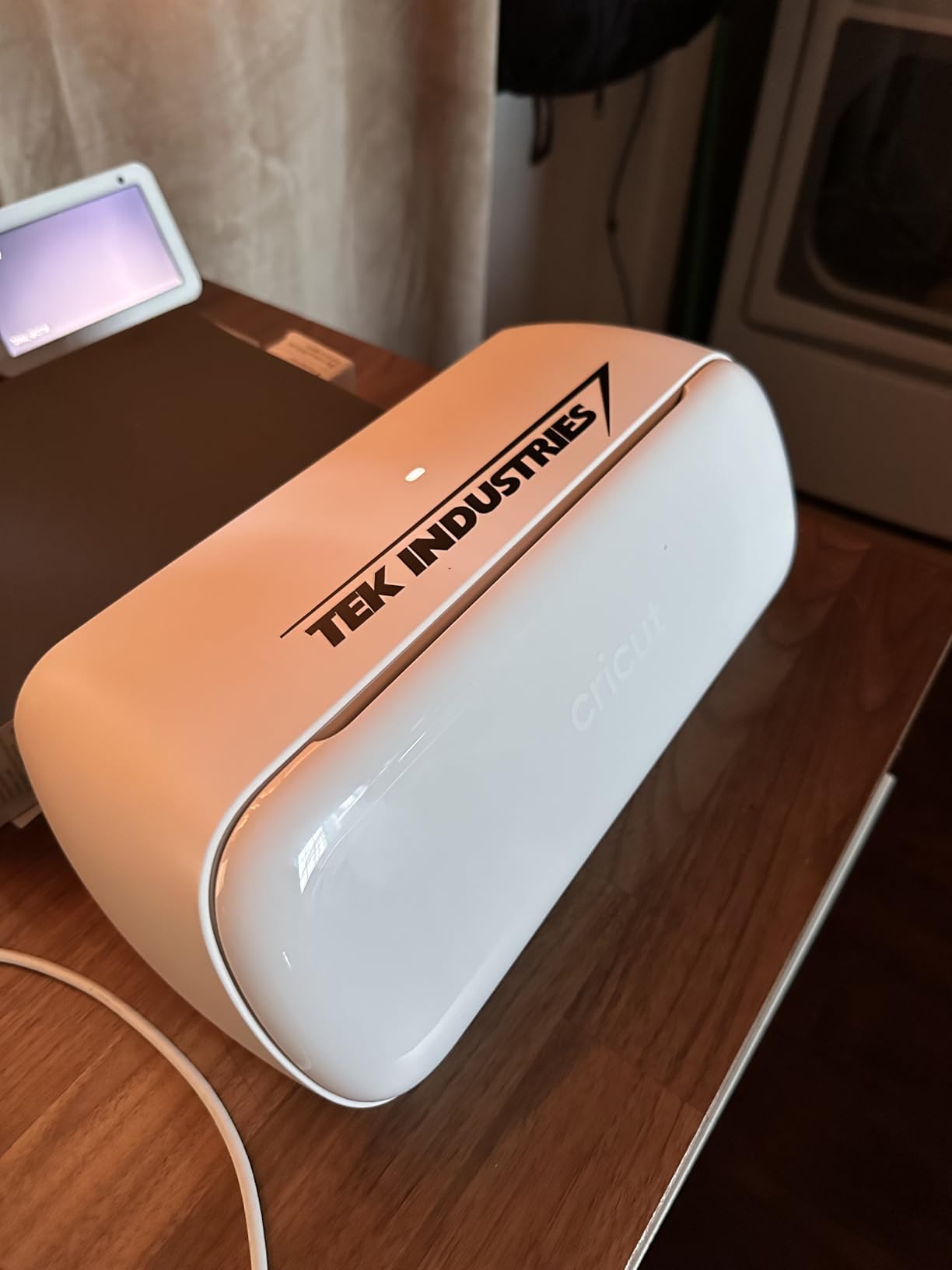 Joy Xtra Cutting Machine with Rainbow Smart Vinyl Sampler Packs and Tools Bundle - Beginner Portable Bluetooth Compatible Craft Cutting Machine and Cutting Materials customer photo 1