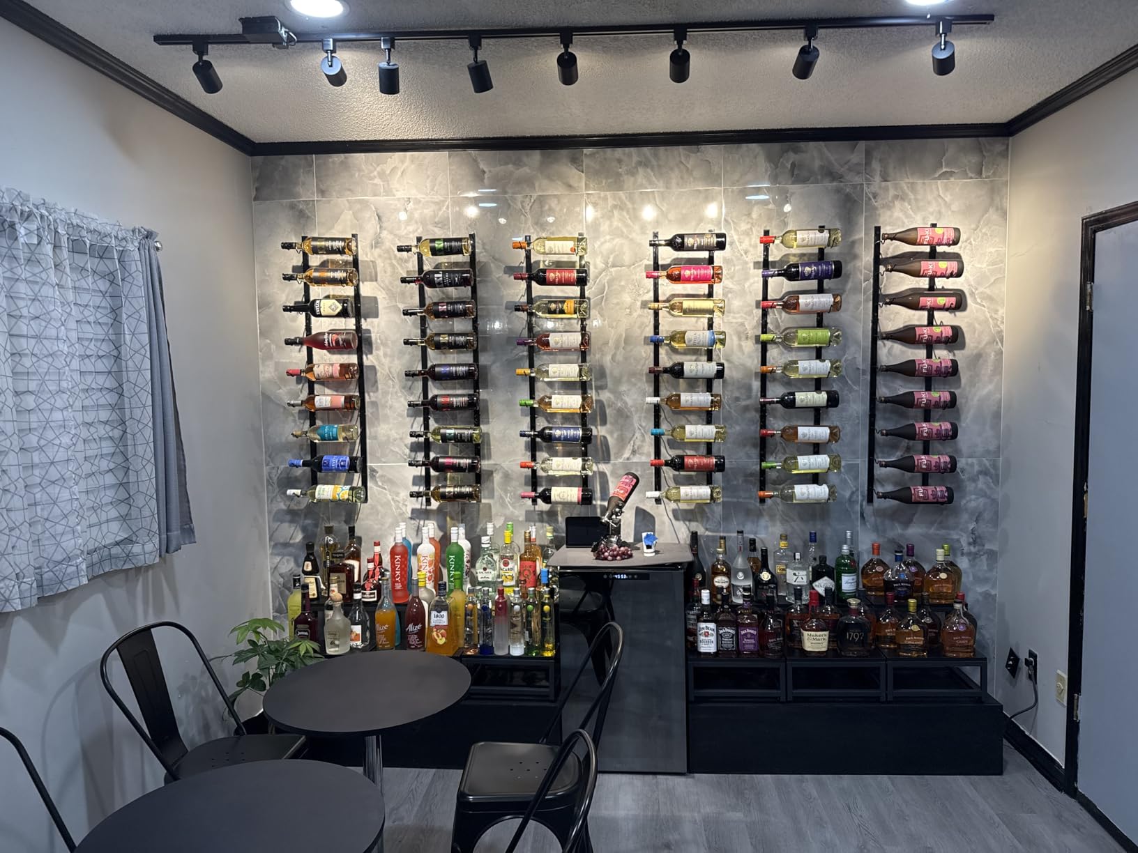 VANoopee 12-Light LED Track Lighting Kit with 13FT H Type Track Lighting Rail, Dimmable LED Track Light Heads Modern Kitchen Track Lighting Fixtures Ceiling Spot Light 3000K 24° CRI90+ 10W 800lm White customer photo 1