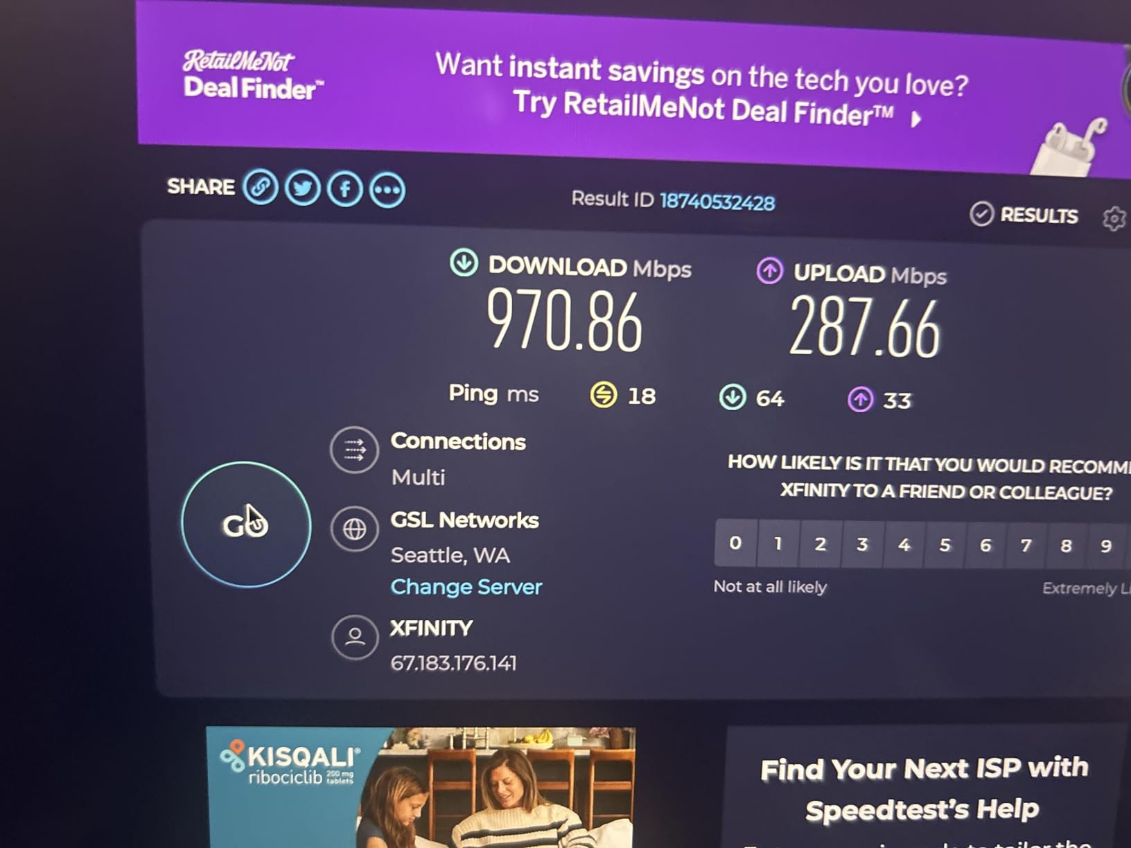 Orbi 970 Series Quad-Band WiFi 7 Mesh Network System (RBE973S), Router + 2 Satellite Extenders, Security Features, Up to 27Gbps, Covers Up to 10,000 sq. ft., 200 Devices, 10 Gig Internet Port customer photo 1