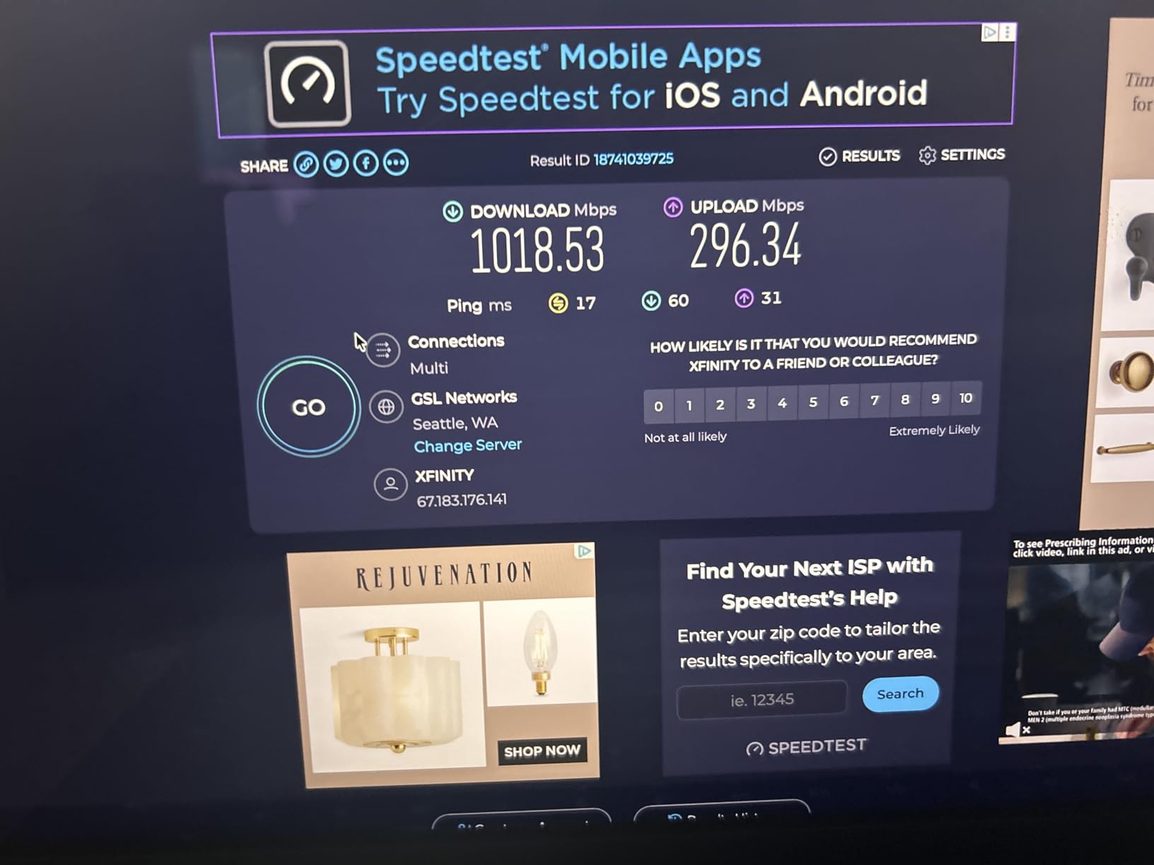 Orbi 970 Series Quad-Band WiFi 7 Mesh Network System (RBE973S), Router + 2 Satellite Extenders, Security Features, Up to 27Gbps, Covers Up to 10,000 sq. ft., 200 Devices, 10 Gig Internet Port customer photo 2