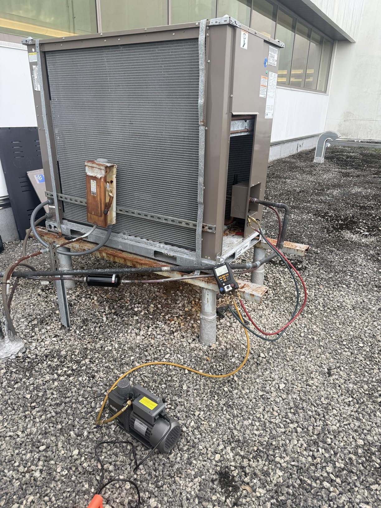 Orion Motor Tech 2 Stage Vacuum Pump, 9 CFM HVAC Rotary Vane Vacuum Pump customer photo 1
