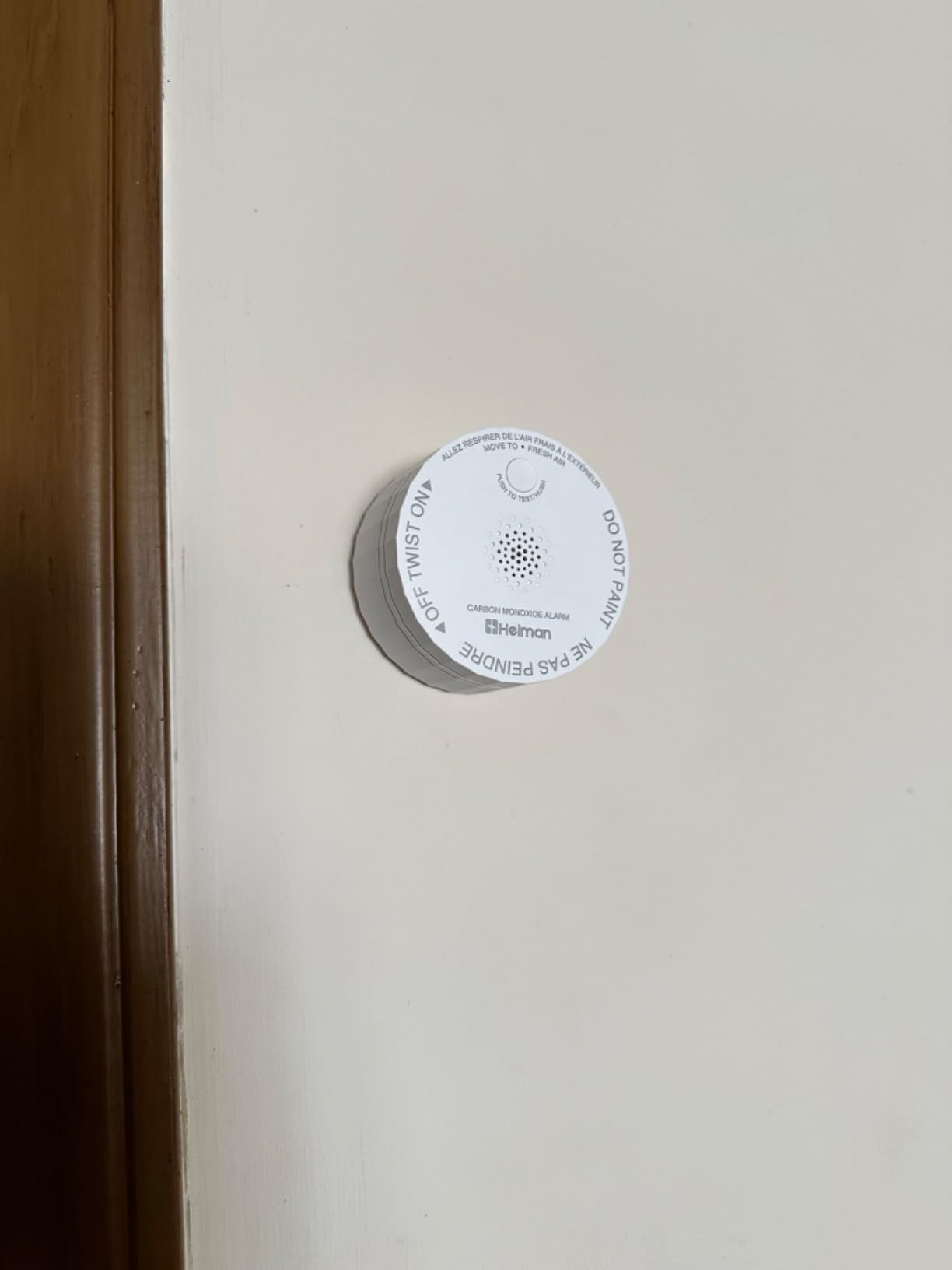 HEIMAN Smart Carbon Monoxide Detector, Wi-Fi Nano CO Alarm, ETL Listed Real-Time Push Notifications Battery Powered, Test-Reset Button, 2034 Standards, 10-Year Figaro Sensor, Portable for Travel customer photo 2