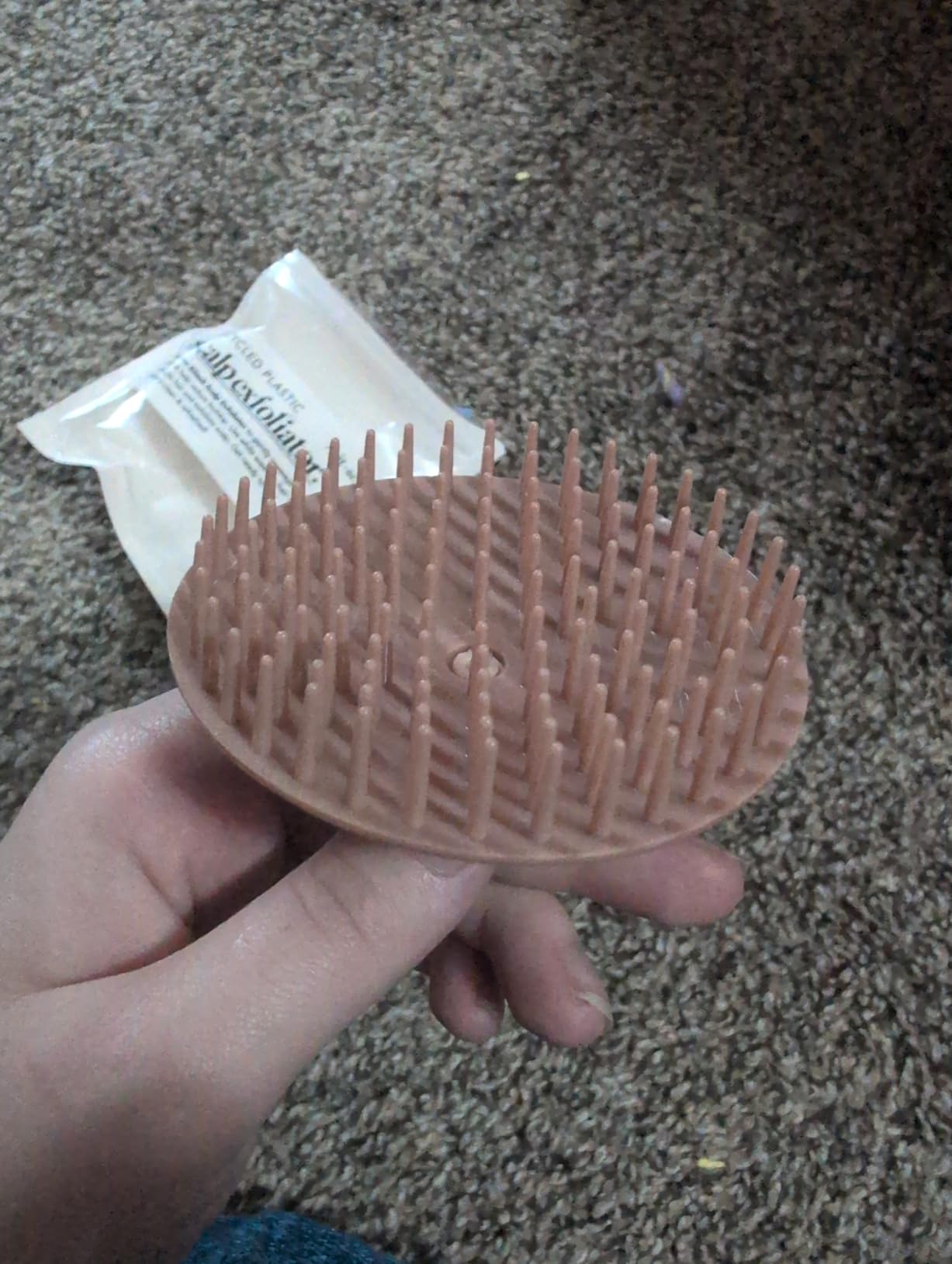 Kitsch Scalp Massager for Hair Care - Scalp Scrubber, Shampoo Brush & Exfoliator for Scalps, Relaxing Bath customer photo 1