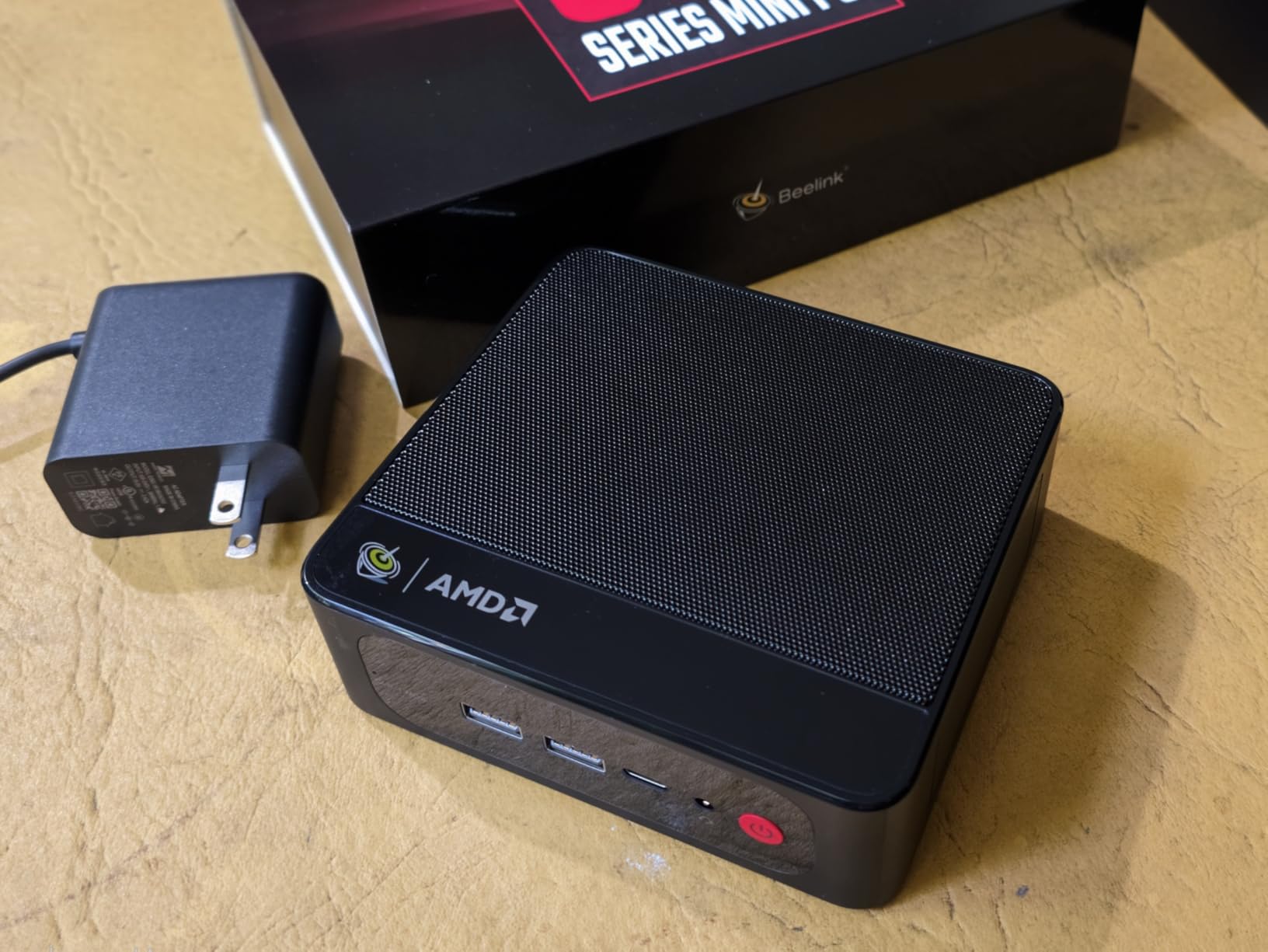 Beelink Mini PC, SER5 AMD Ryzen 5 5500U(7nm, 6C/12T) up to 4.0GHz, Mini Gaming Computer 16GB DDR4 RAM 500GB NVME SSD, Micro PC 4K@60Hz Dual Display, Mini Computer WiFi6/BT5.2/HTPC/W-11 Pro customer photo 1