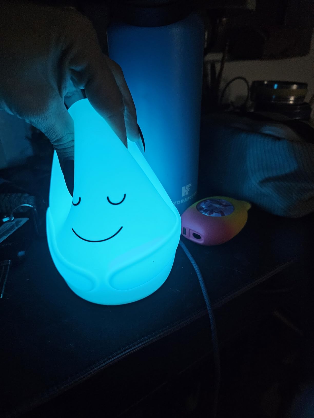 Special Supplies Mindfulness Guided Breathing Exercises, Nightlight Mode, Guided Daily Visual Relaxation and Restful Sleep for Kids or Adults, Color Changing Nightlight customer photo 1
