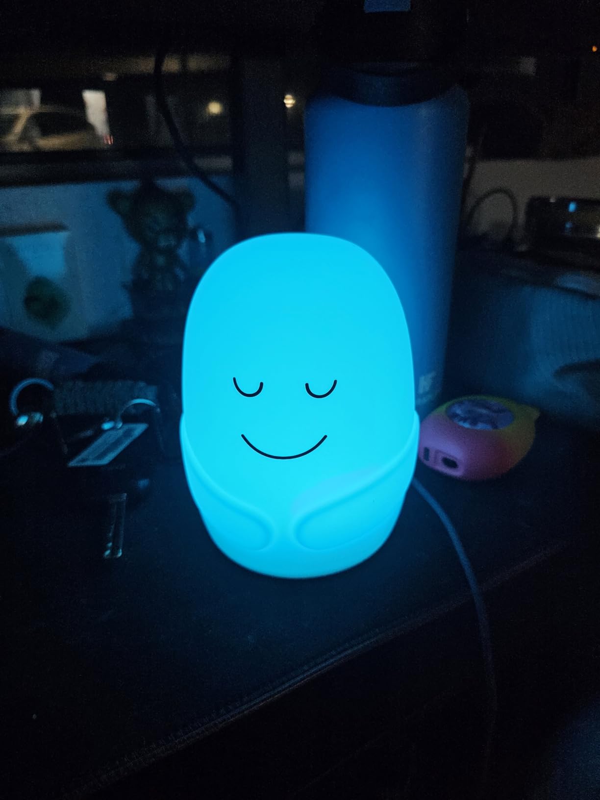 Special Supplies Mindfulness Guided Breathing Exercises, Nightlight Mode, Guided Daily Visual Relaxation and Restful Sleep for Kids or Adults, Color Changing Nightlight customer photo 2