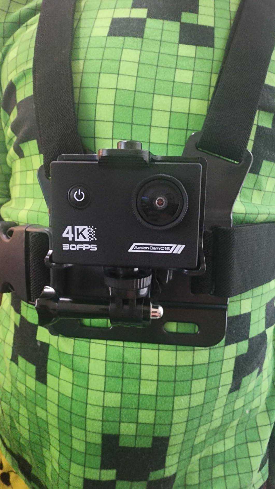 Action Camera 4K30fps with 64G SD Card,HD Waterproof Camera 131ft Underwater Cameras 20MP Pre-recording WiFi Camera 170° Remote Control Sports Cameras with 2 Batteries Helmet Mount Accessories Kits customer photo 2