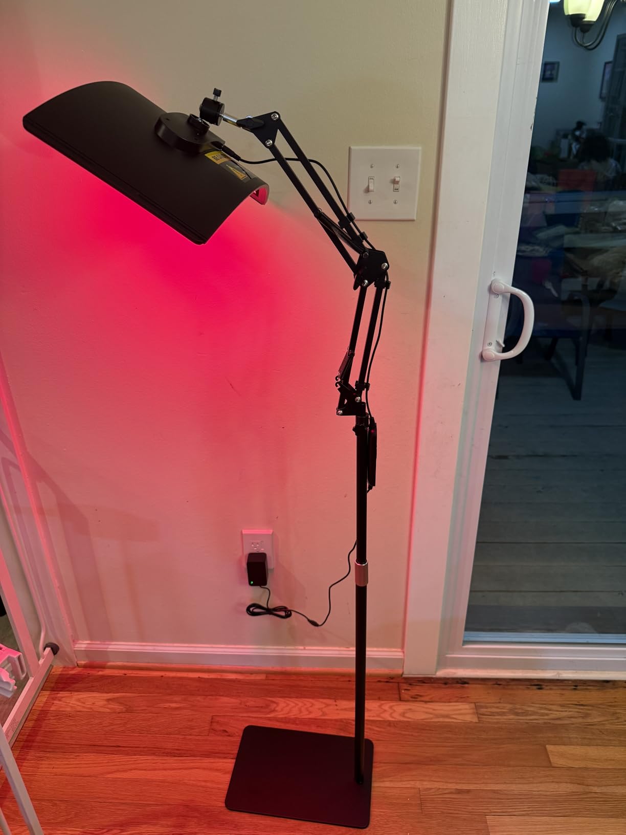 Red Light Therapy Lamp for Body, Infrared Light Therapy Lamps with Stand 660nm Red Light &850nm Near Infrared Light Therapy Lamp Device for Body at Home with Eyes Protection Goggles customer photo 2