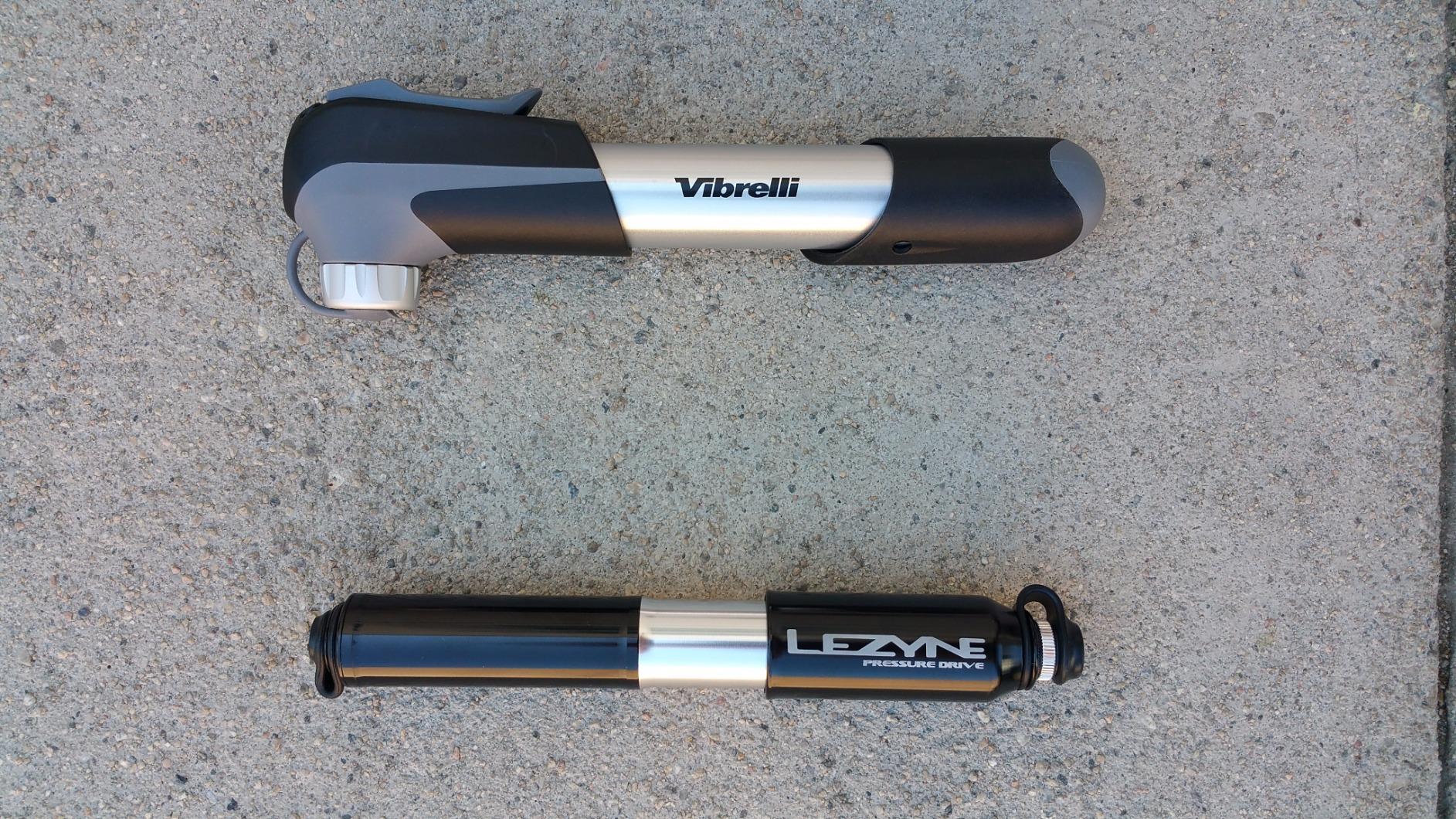 Vibrelli Mini Bike Pump - Presta & Schrader Bicycle Pump - 120 PSI Tire Pump for Road & MTB - No Valve Changing Needed customer photo 2