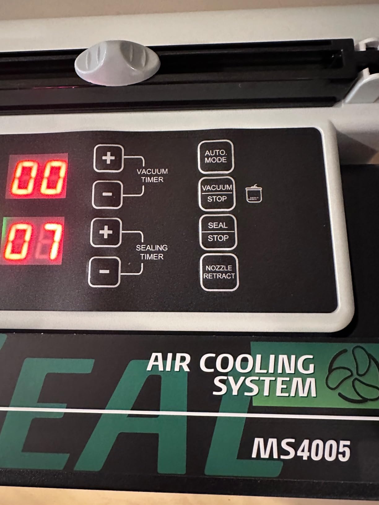 MAGIC SEAL 16'' Commercial Vacuum Sealer Machine, Meat Sealer Vacuum Packing Machine with Double Pump and Auto Cooling System, Sealing and Vacuum Time Control, Compatible with Mylar Bags customer photo 2