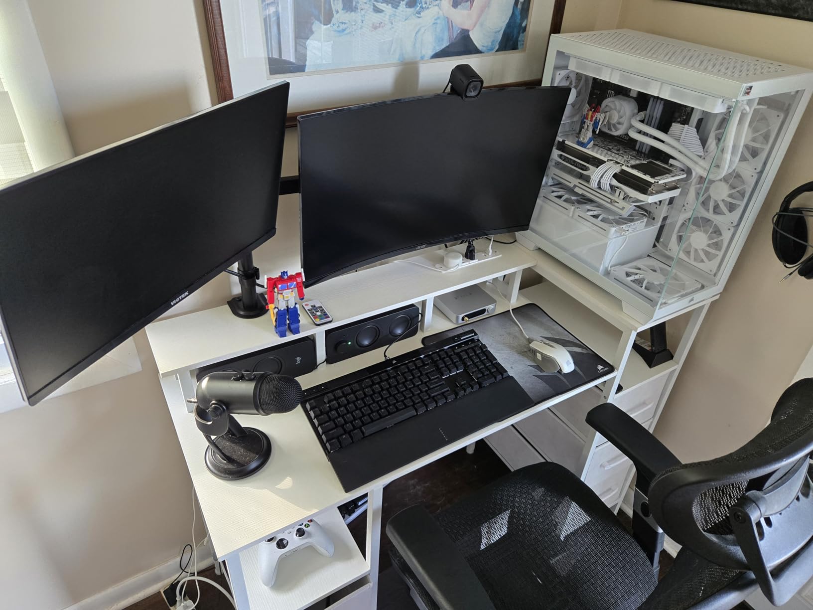 FiiO K11 Desktop 1400W Power Balanced Headphone DAC & Amplifier 384kHz/24Bit DSD256 for Home Audio/PC 6.35mm/4.4mm/RCA/Coaxial/Optical (Silver) customer photo 2