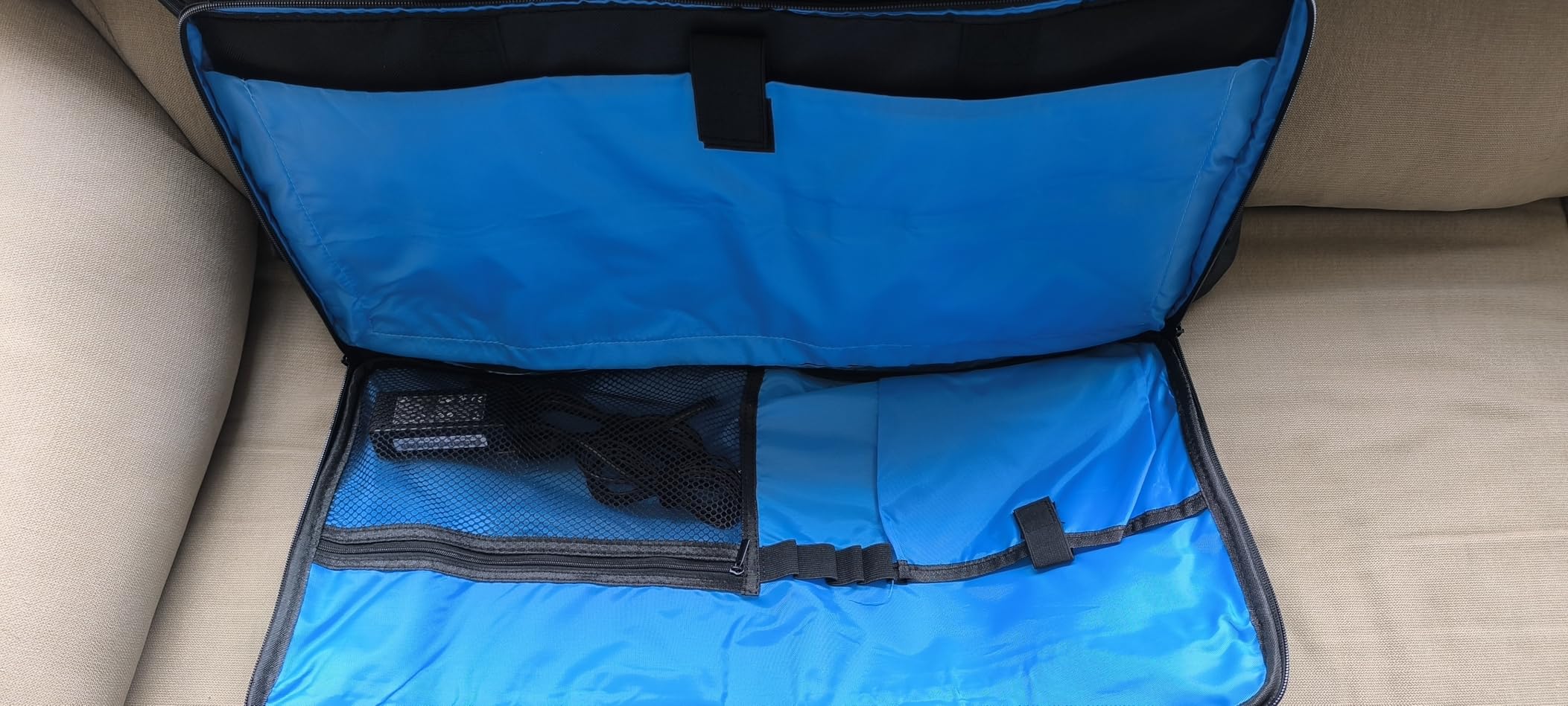 AKOZLIN Padded Mixer Gig Bag DJ Controller Travel Shoulder Bag Case 13