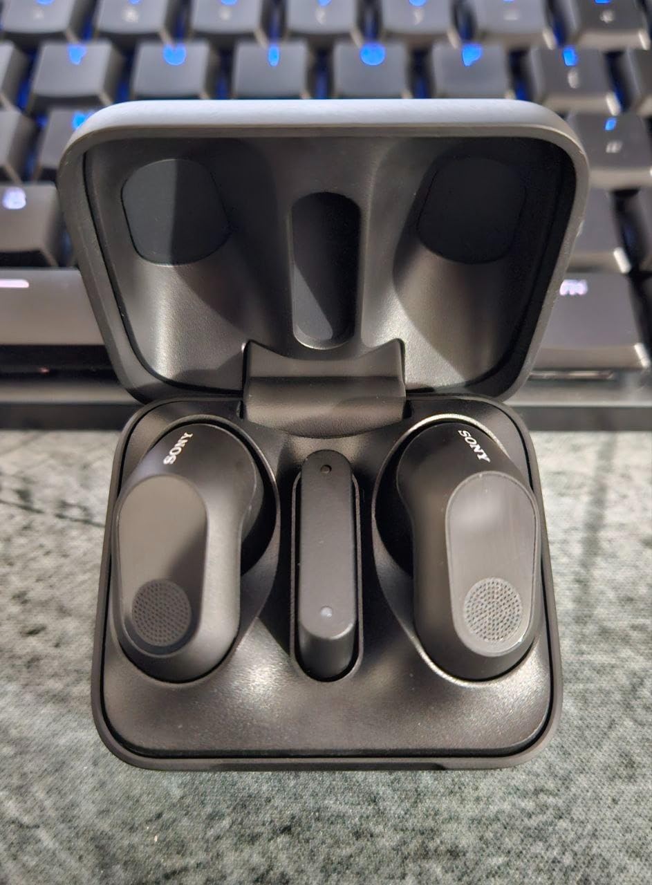 Sony INZONE Buds Wireless Gaming Earbuds, Perfect for PlayStation 5, for PC/PS5/Switch/Mobile, 48Hr Battery with Case, Noise Canceling, 360 Spatial Sound, 2.4GHz USB-C Dongle, WF-G700N Black customer photo 1