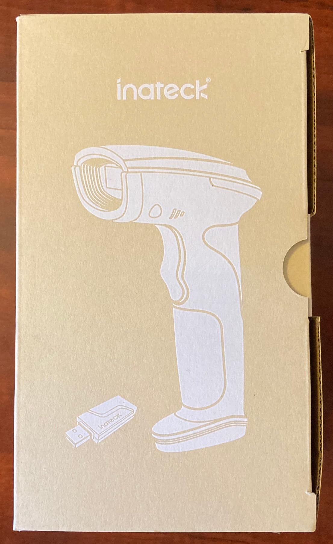 Inateck Wireless Barcode Scanner, Bluetooth Bar Code Scanner, 1D USB Barcode Reader Handheld, 2000mAh Battery 1 Charge 3 Months, Scanner Barcode with APP and SDK customer photo 2