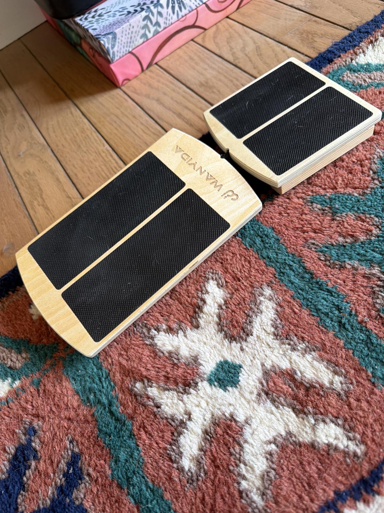 Ankle Foot Strengthener Exerciser for Sprained, Single Leg Balance Board, Posture Corrector, Foot Stretcher for Plantar Fasciitis Relief customer photo 1