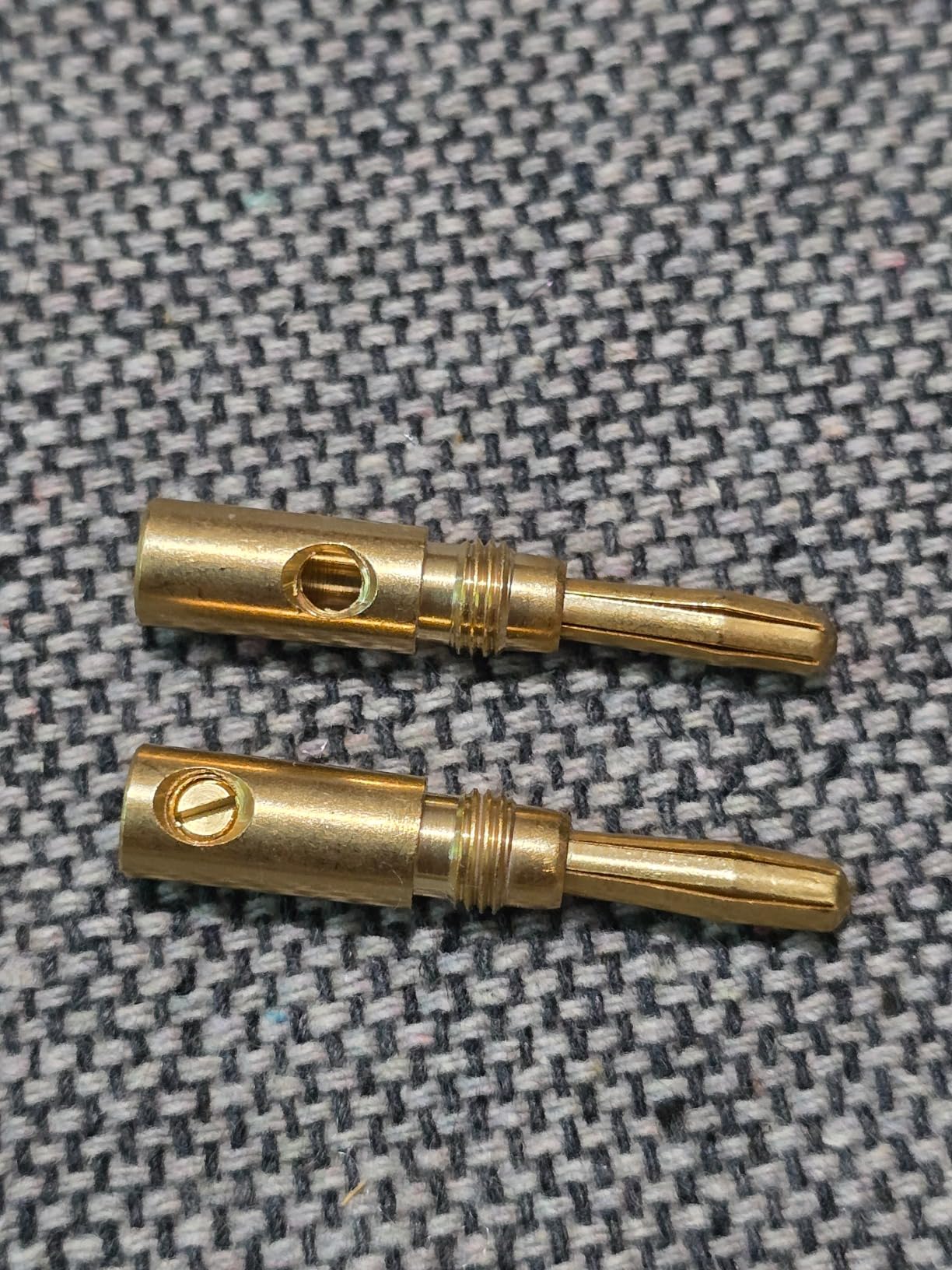 Nakamichi Excel Series 24k Gold Plated Banana Plugs with Speaker Cable Wire 99.9% Oxygen-Free Copper (OFC) Heavy Duty Braided for Amplifier Hi-Fi Home Theatre - Black (12 AWG / 10 feet / 3.0m) customer photo 2