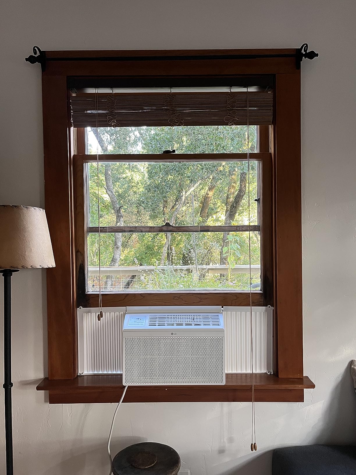 LG 6000 BTU Window Air Conditioner[2024 New] Remote Control, WiFi Enabled works with LG ThinQ, Alexa, Hey Google, Washable Filer Ultra-Quiet Cools Small Room up to 250 Sq.Ft AC Unit White LW6024RSMX customer photo 1