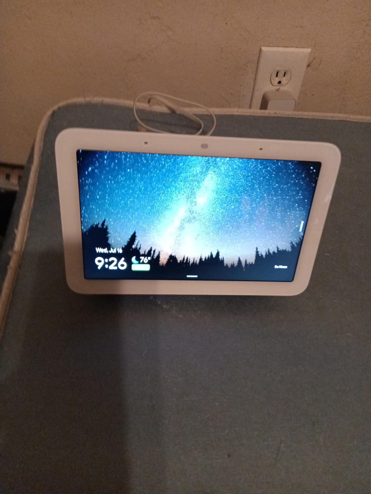 Google Nest Hub 7 Smart Display 2nd Generation with Google Assistant - Charcoal customer photo 1