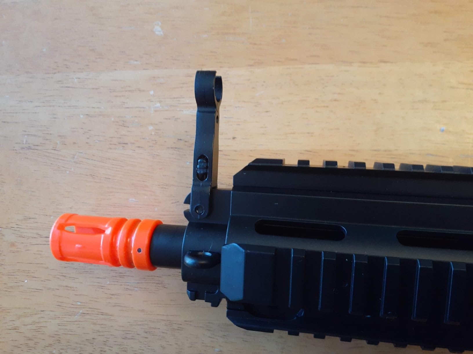 Full Set Airsoft AEG K418 Tactical RIS w/Adjustable Airsoft Stock - Battery, Charger, Red Dot Included customer photo 2