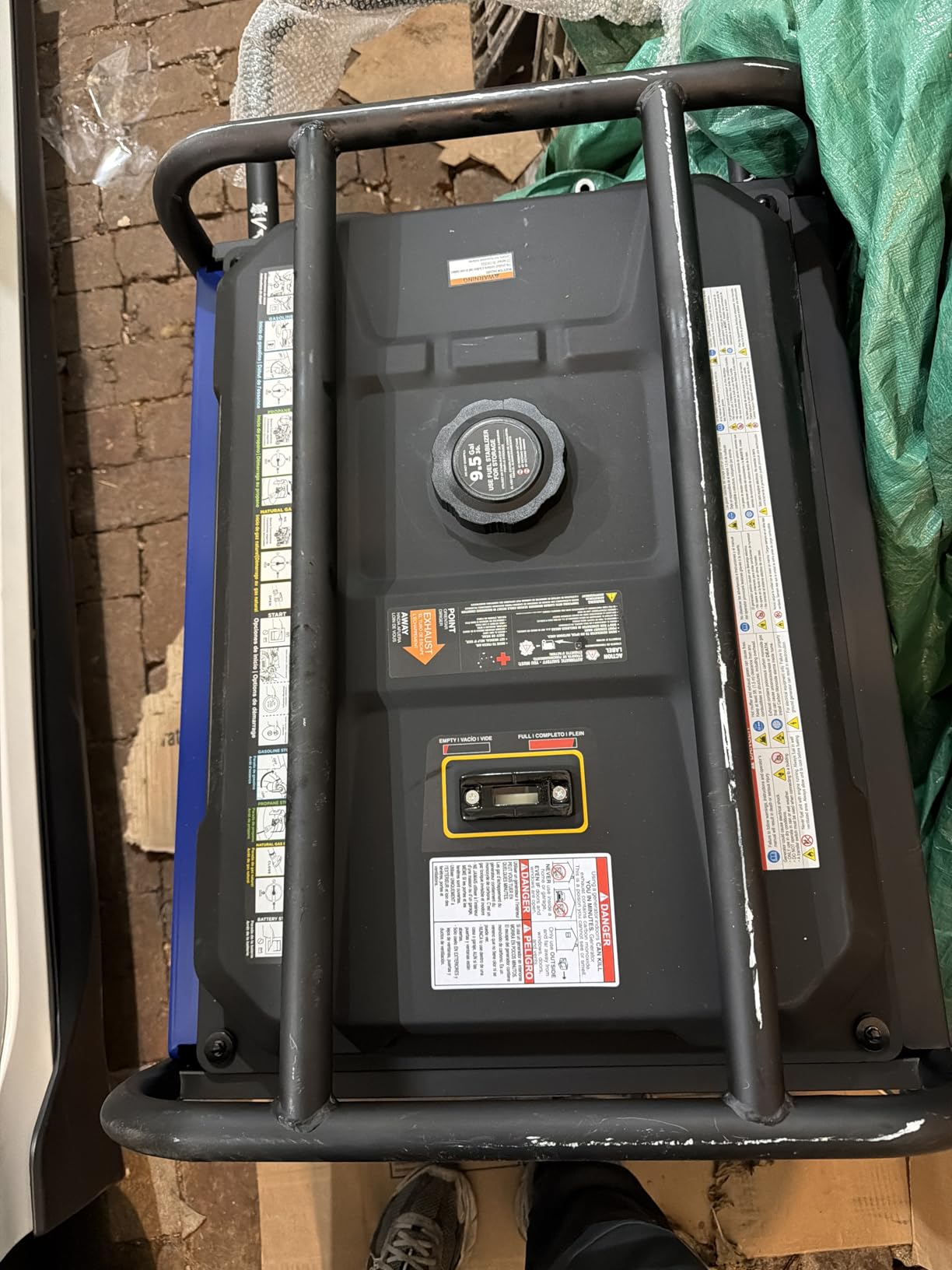 Westinghouse 14500 Peak Watt Tri-Fuel Home Backup Portable Generator, Remote Electric Start, Transfer Switch Ready, Gas, Propane, and Natural Gas Powered customer photo 2