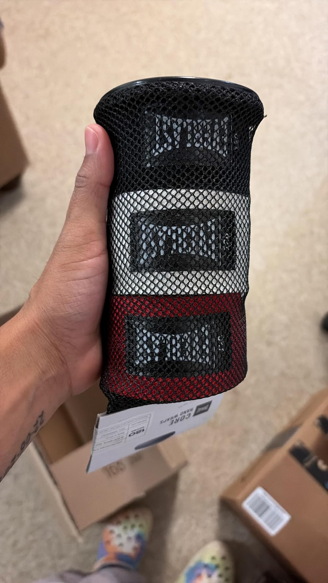 Everlast Core Handwraps 120in - Boxing Hand Wraps for Gloves, Wrist & Knuckle Support customer photo 2