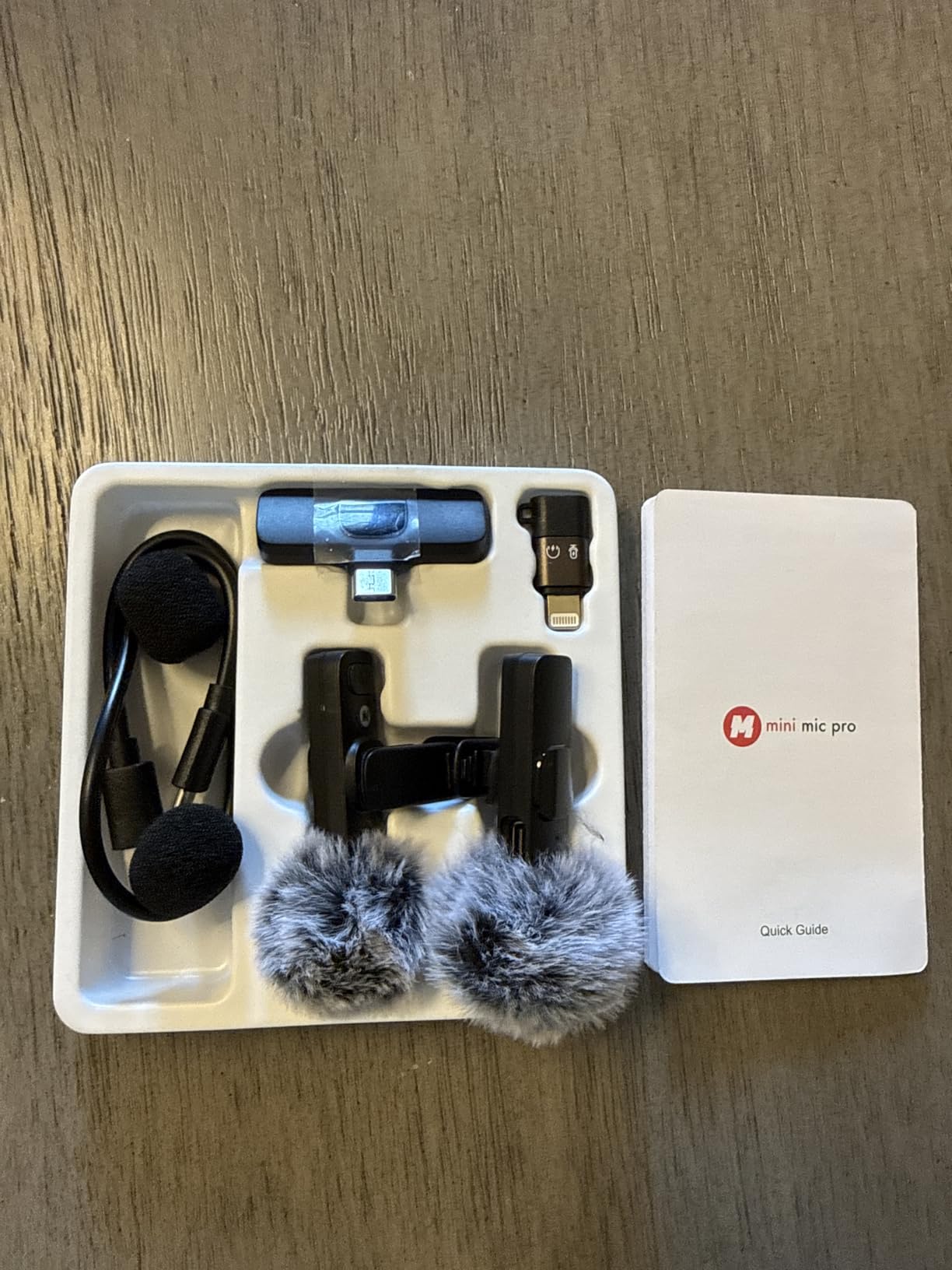 Mini Mic Pro (Latest Model) - Wireless Mini Microphone for iPhone, iPad, Android - 2 Pack Lavalier Microphone for Video Recording - iPhone Mic Crystal Clear Recording with USB-C for Content Creators customer photo 1