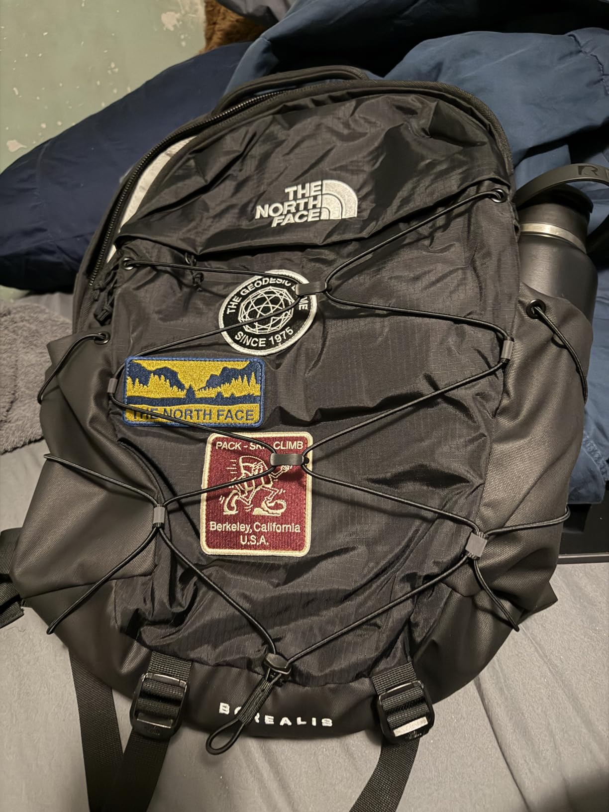 The North Face Borealis Commuter Laptop Backpack - Water Repellent, Laptop Sleeve, Large Main Compartment, TNF Black/TNF Black-NPF, One Size customer photo 2