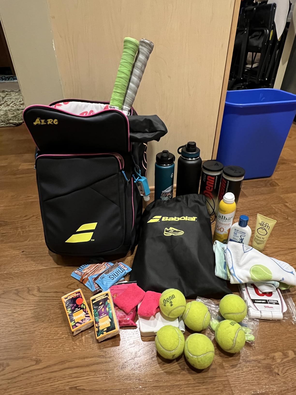 Babolat Pure Aero Rafa Tennis Backpack (Dark Navy/Yellow/Pink) customer photo 1