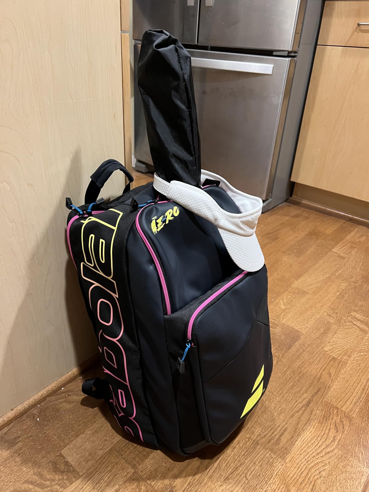Babolat Pure Aero Rafa Tennis Backpack (Dark Navy/Yellow/Pink) customer photo 2
