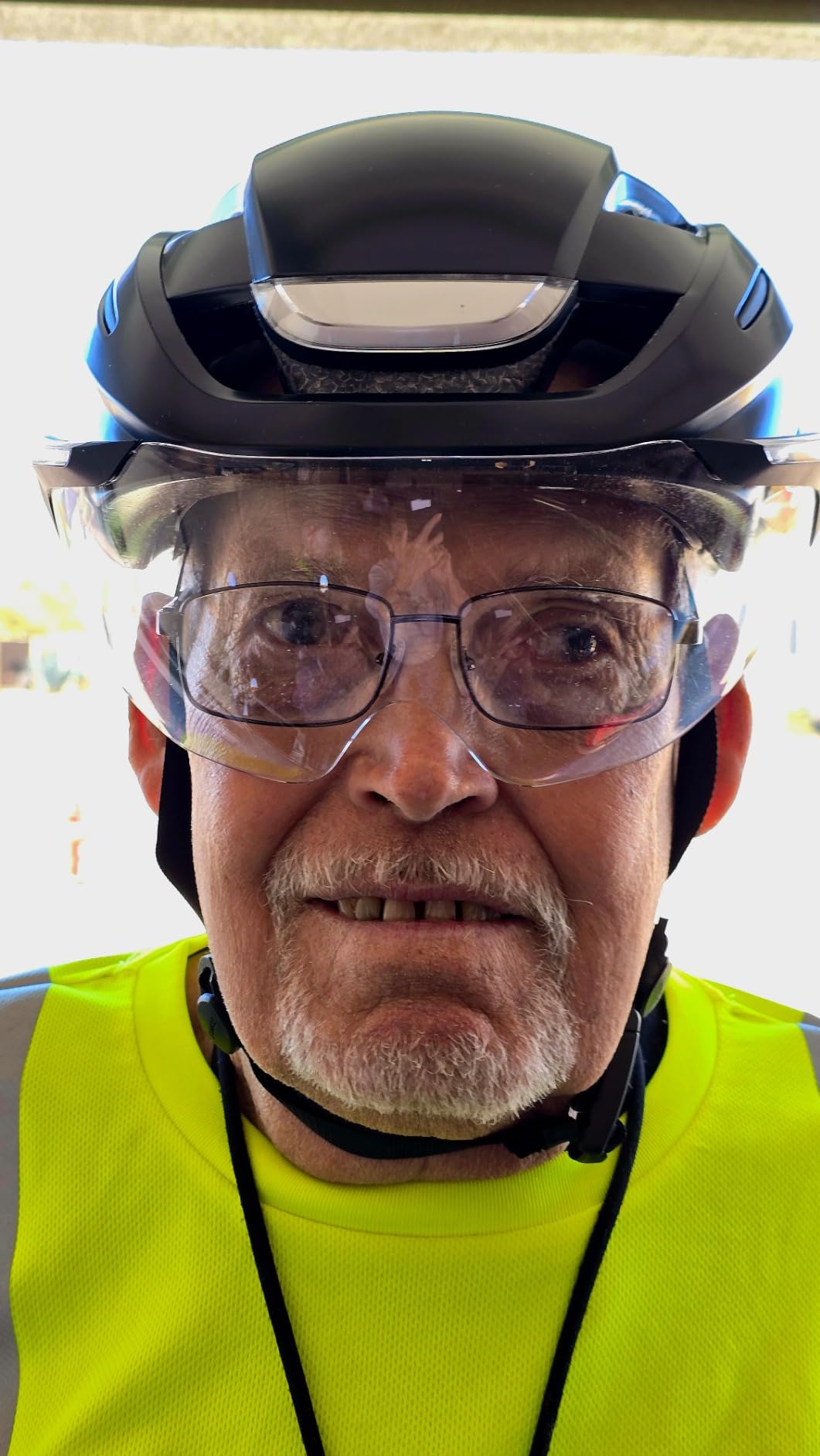 Lumos Ultra E-Bike Smart Helmet | NTA 8776 Certified | Front & Rear LED Lights | Retractable Face Shield | App Controlled | EBike, Scooter, Cycling, Bicycle | Adults, Men Women customer photo 2