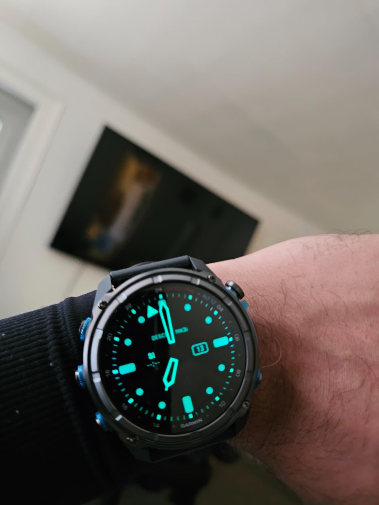 Garmin Descent Mk3i, Dive Computer and Multisport GPS Smartwatch, Air Integration, Black customer photo 2