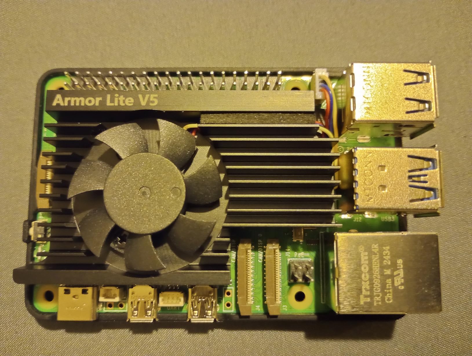 GeeekPi Active Cooler for Raspberry Pi 5, Aluminum Heatsink and Cooling Fan customer photo 1