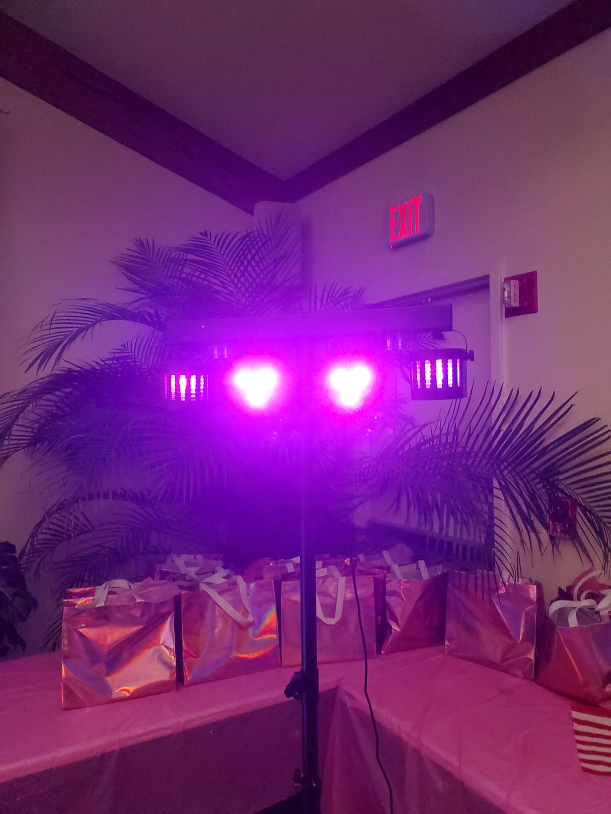 DJ Lighting Packages with Carry Bag, DJ Lights with Stand (7.5Ft) Sound Activated, DMX & Remote Control, Mobile Gig Light LED Party Bar Lighting System for Band, Booth, Stage, Wedding, Events customer photo 1