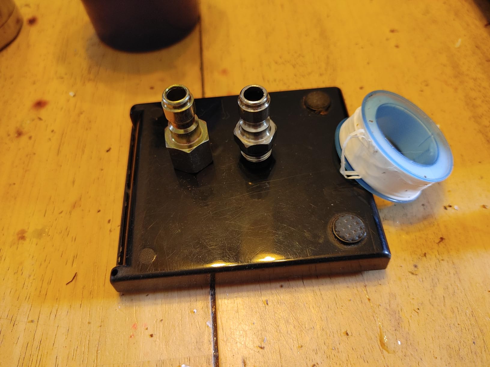 100 FT Sewer Jetter Kit for Pressure Washer, 5800PSI Water Jet Drain Cleaner Hose, 1/4 Inch NPT Corner with 4 Sewer Jetting Nozzles customer photo 2