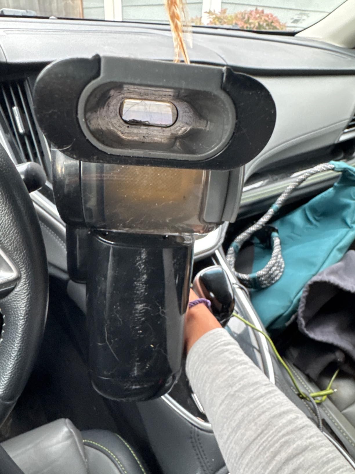 Fanttik Fold V10 APEX Pivot Cordless Car Vacuum, 17000Pa Handheld Vacuum Suction Power, Smart LED Display, Portable for Car Home Pet (Deluxe with Flexible Hose & Pet Brush) customer photo 1